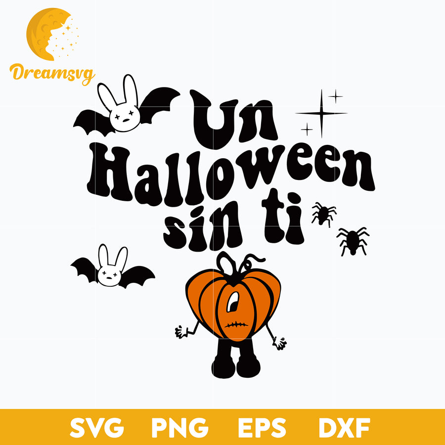 Bad Bunny Halloween Svg