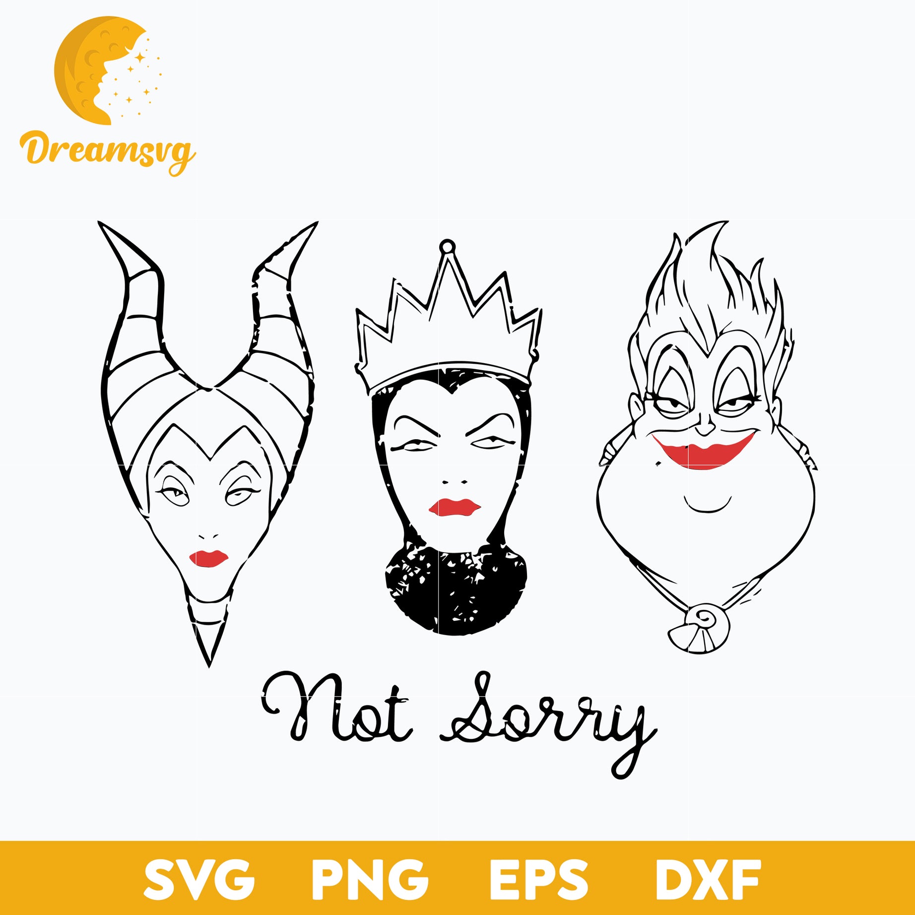 Bad Witch Not Sorry svg