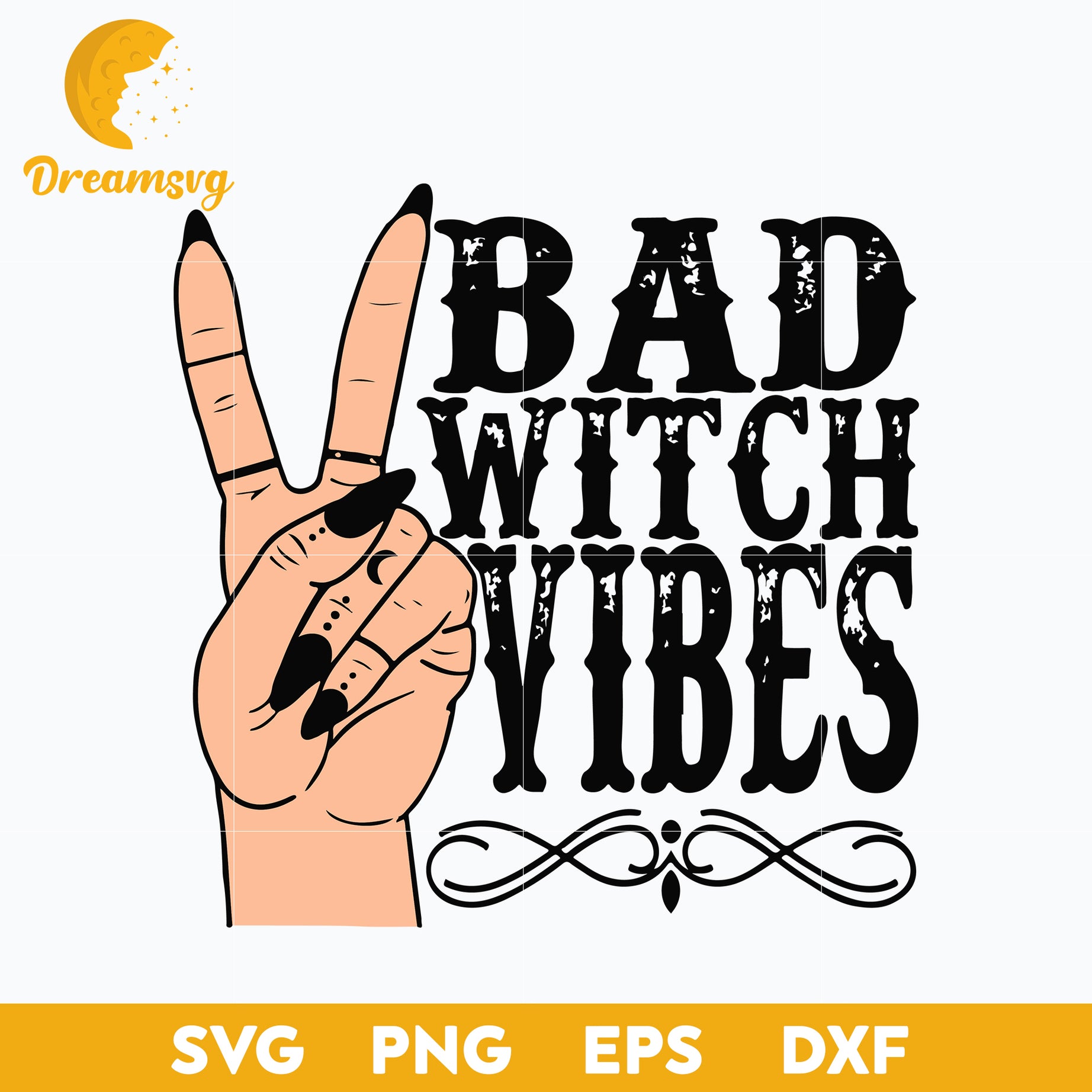 Bad Witch Vibes svg