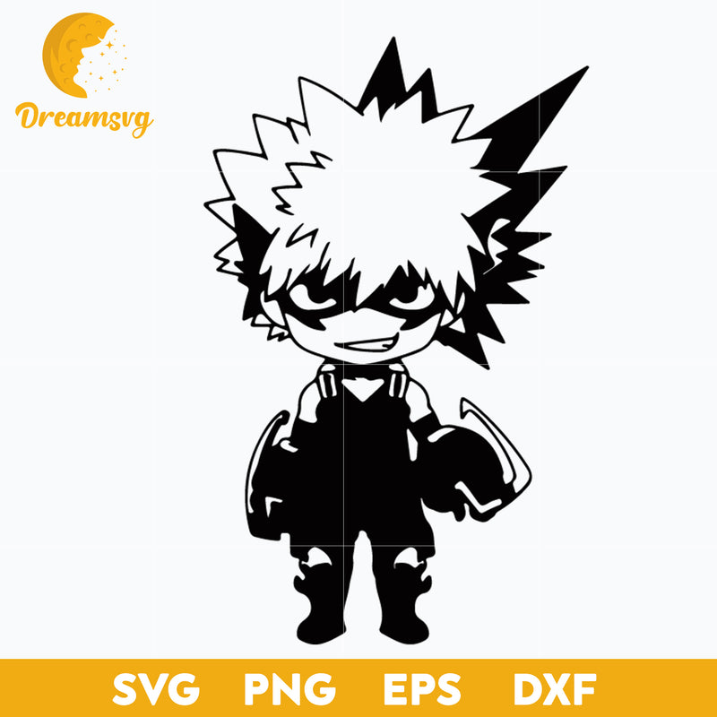 Bakugo Katsuki Svg, My Hero Academia Svg, Boku No Hero Academia Svg, f