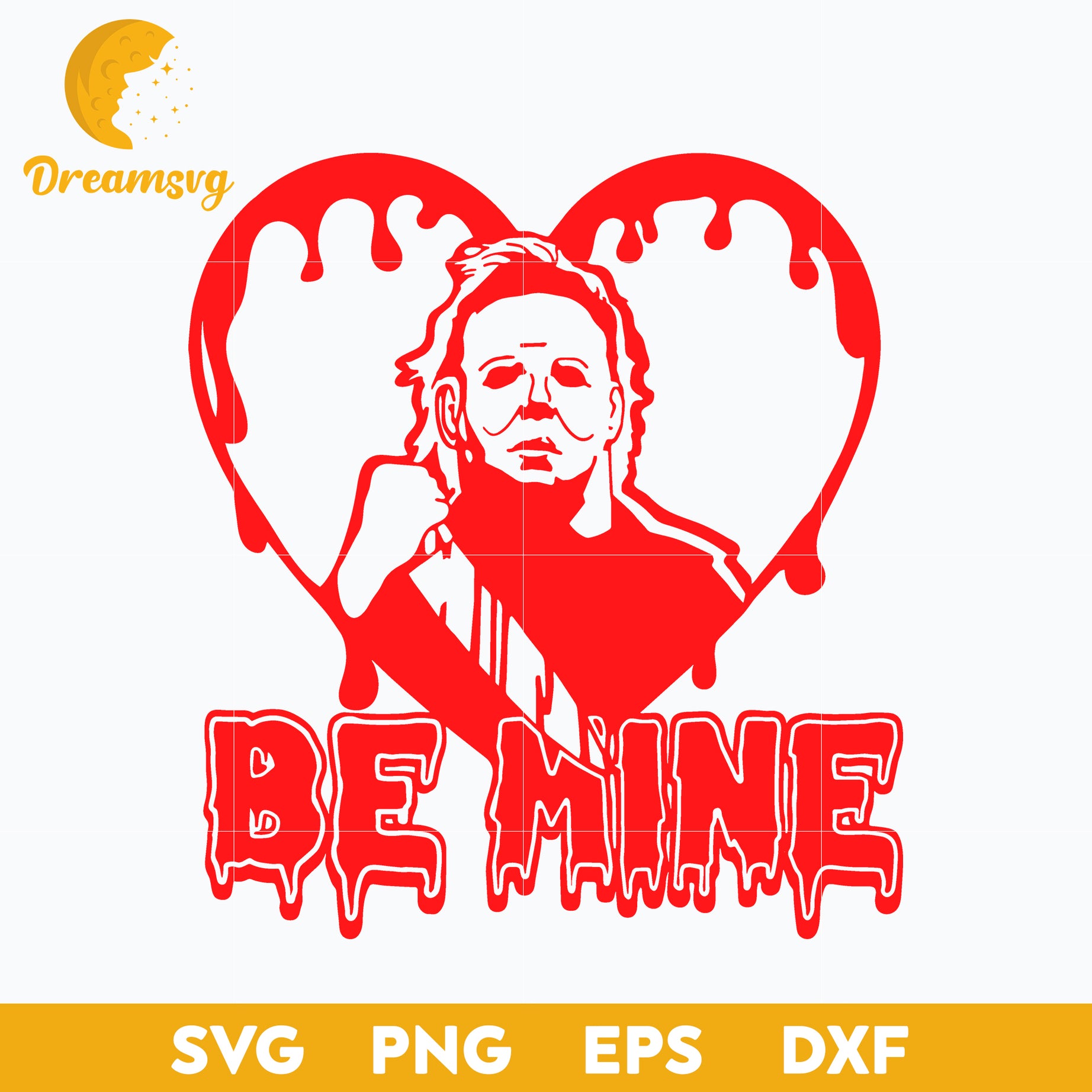 Be Mine Horror Valentines Day svg