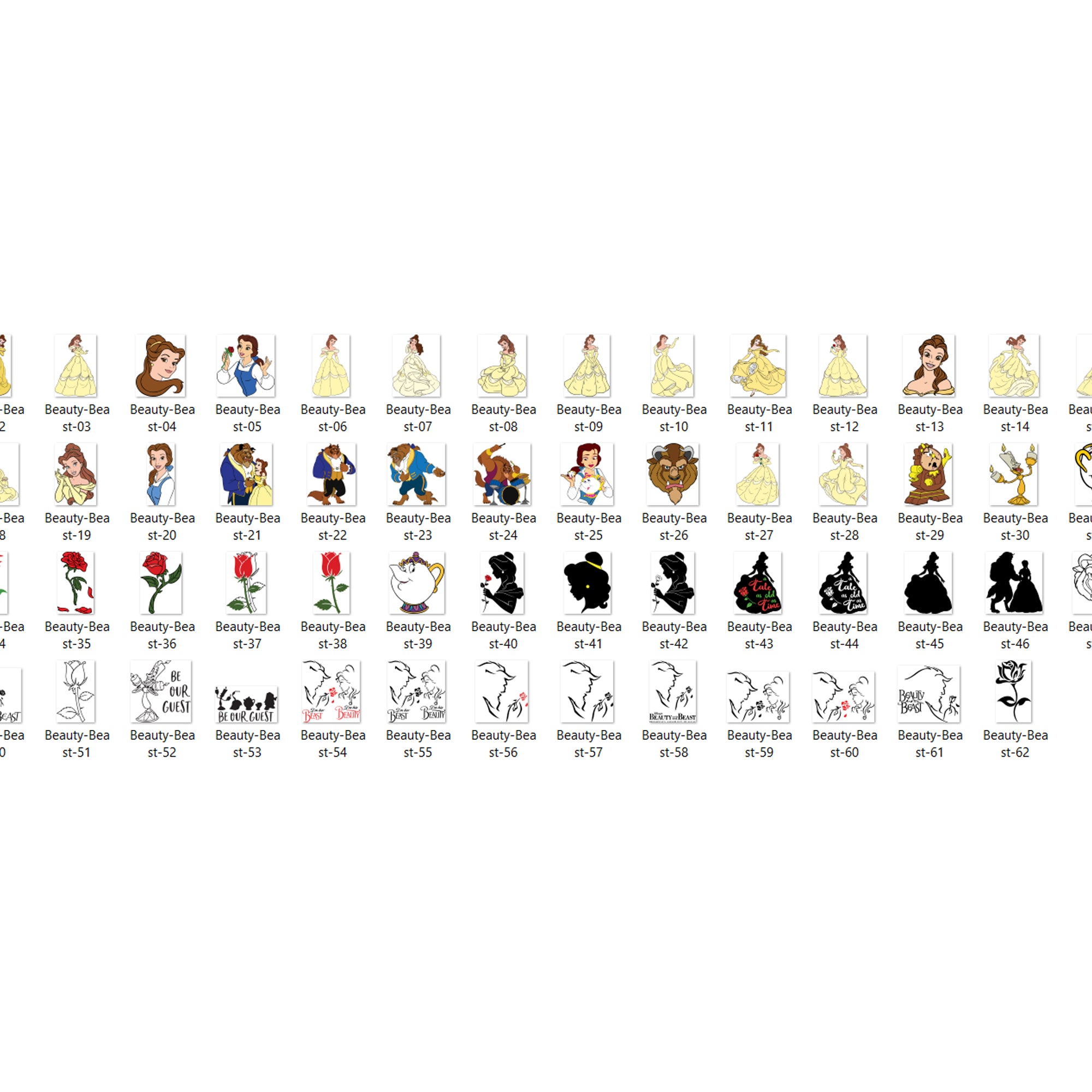 248+ Beauty Beast svg bundle, Beauty and the Beast SVG, Belle svg, Beast svg, Princess svg, evil svg, Belle Clipart, Cartoon svg, png, dxf, eps digital file