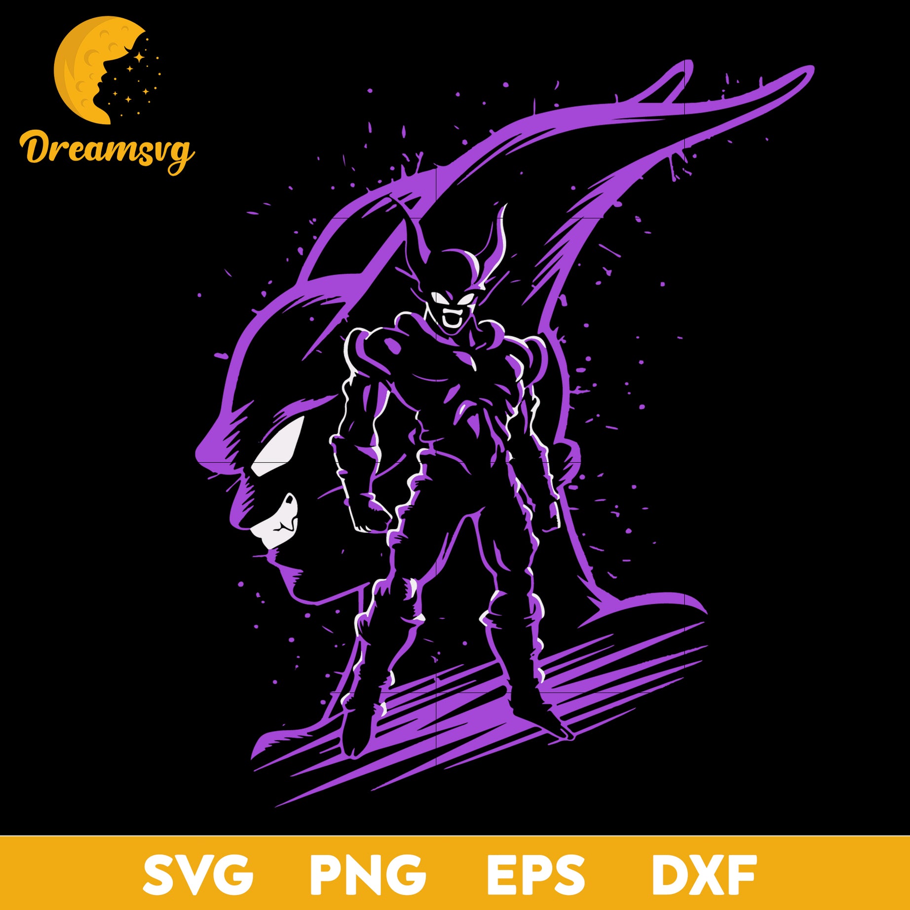 Dragon Ball Z Beerus SVG, Goku Svg, Dragon Ball Svg, Dragon Ball Z Svg, Super Saiyan Svg, file for cricut, Anime svg, png, eps, dxf digital download