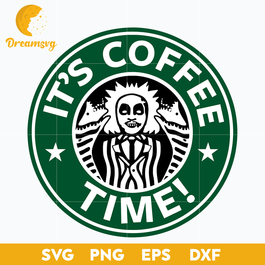 Beetlejuice Starbucks Svg