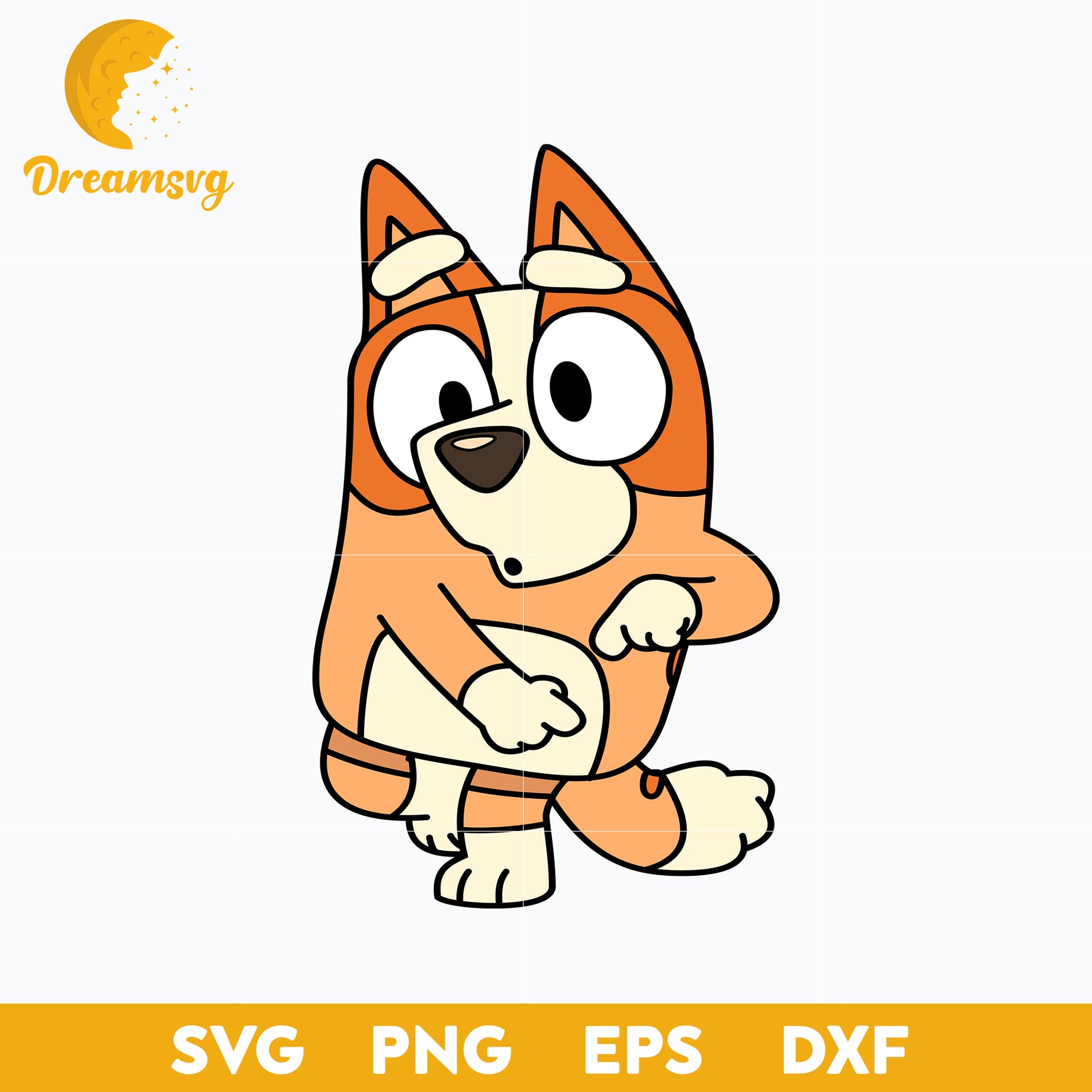 Bigo svg, Bluey Svg, Bluey Vector, Bluey Alphabeth, Bluey Cutfile, Bluey Clipart, Cartoon svg, png, dxf, eps file