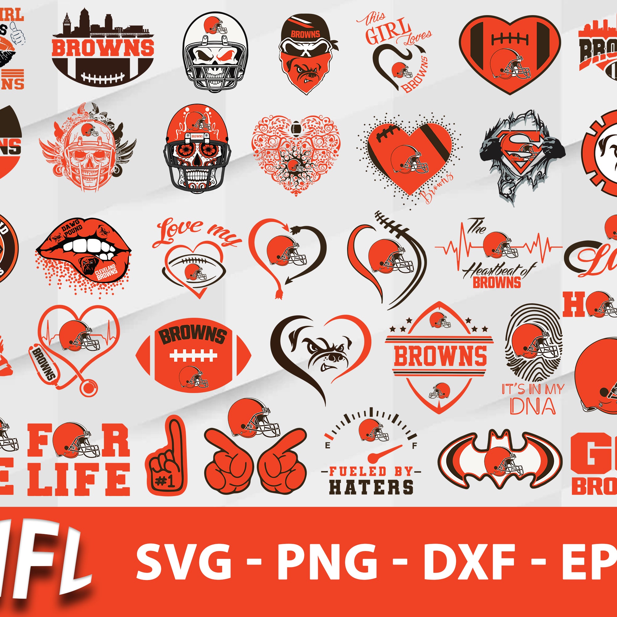 Cleveland Browns Svg Bundle, Cleveland Browns Svg, Sport Svg, Nfl Svg, Png, Dxf, Eps Digital File.