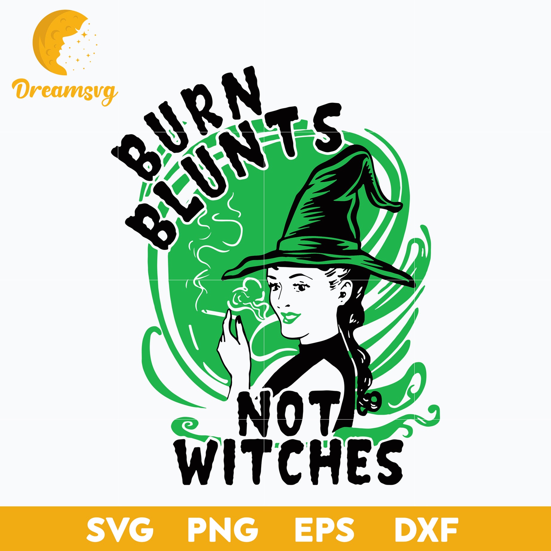 Burn Blunts Not Witches svg, Halloween svg, png, dxf, eps digital file.