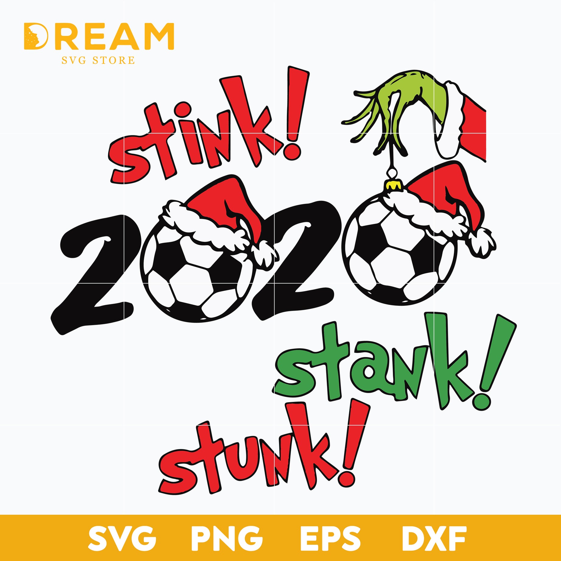 Stink 2020 stank stunk grinch svg, grinch svg, Christmas svg, png, dxf, eps digital file CRM0312203L
