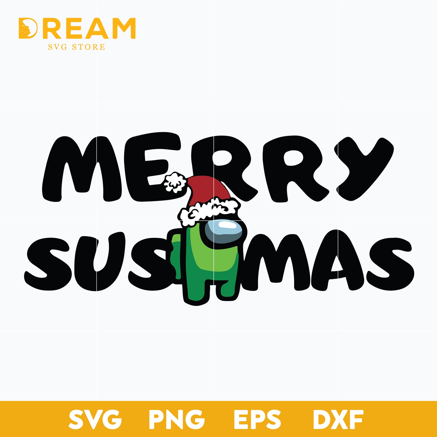 Among Us SVG Christmas