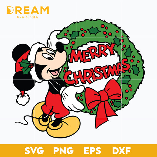 Disney mickey mouse christmas svg, mickey mouse christmas svg, disney svg, Christmas svg, png, dxf, eps digital file CRM05122038L