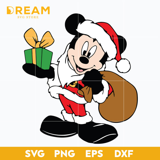 Disney mickey mouse christmas svg, mickey mouse christmas svg, disney svg, Christmas svg, png, dxf, eps digital file CRM05122039L