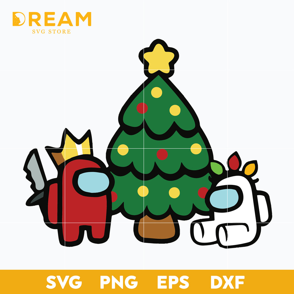 Merry Sus-mas svg among us PNG DXF  Among Us Christmas SVG for Cricut –  AmberPriceDesign