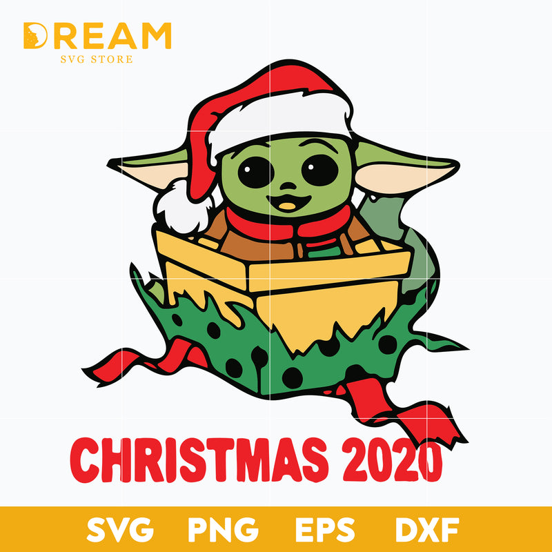 2020 Yoda Christmas svg,2020 Christmas Yoda svg, Merry Yoda Christmas svg, christmas svg, png, dxf, eps digital file CRM0812208L