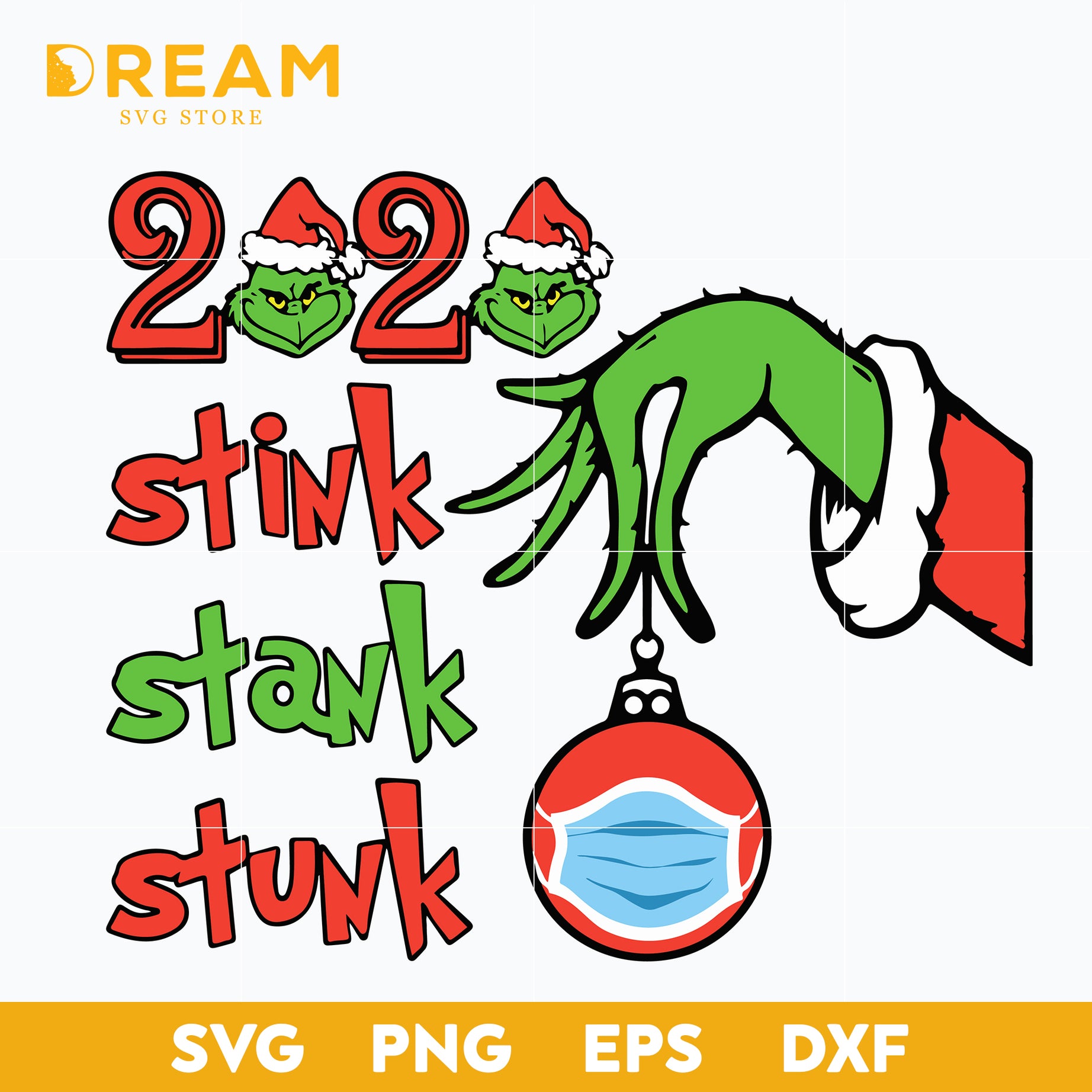 2020 stink stank stunk grinch svg,Christmas svg, png, dxf, eps digital file CRM11112012L