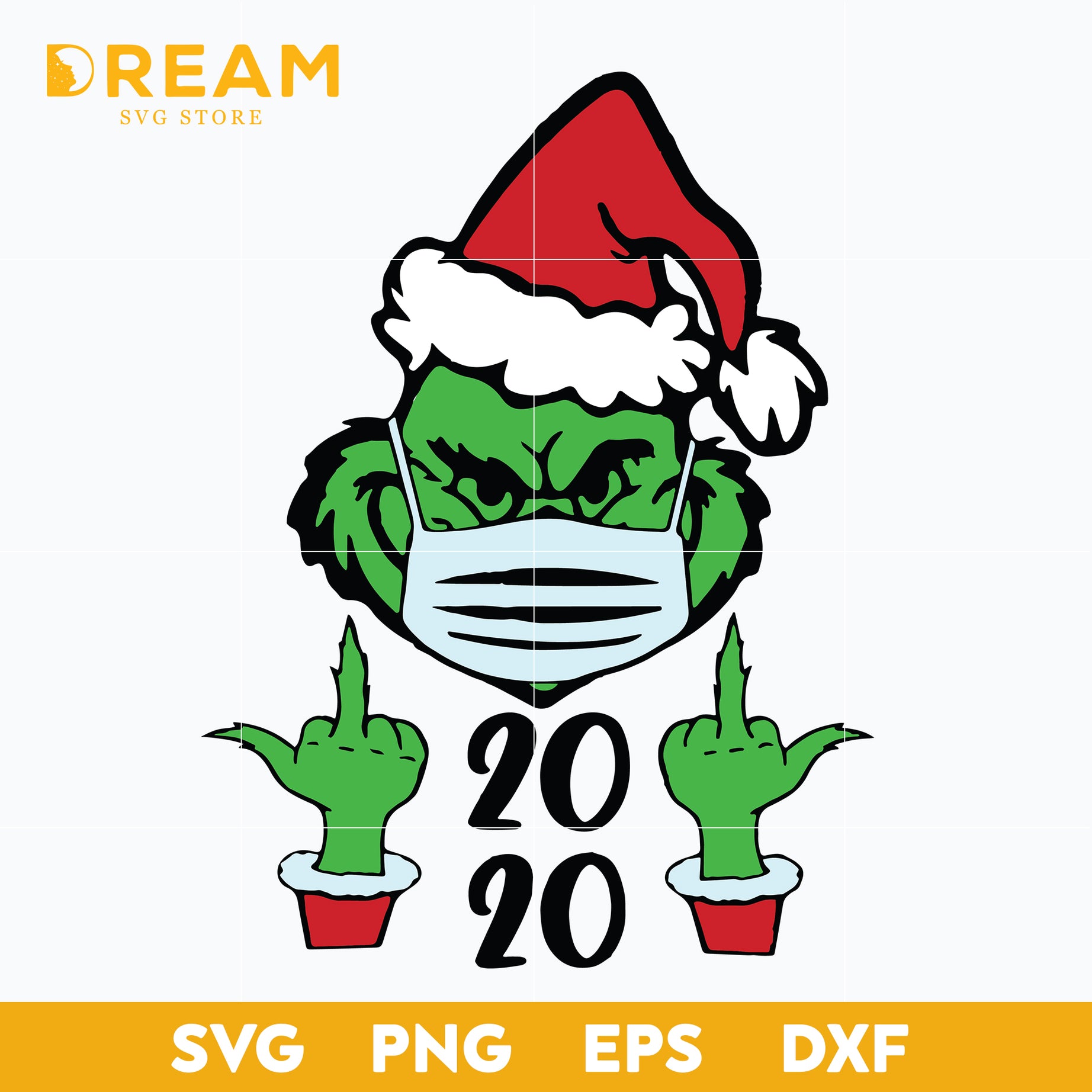 Grinch fuck 2020 christmas svg, Christmas svg, png, dxf, eps digital file CRM11122010L