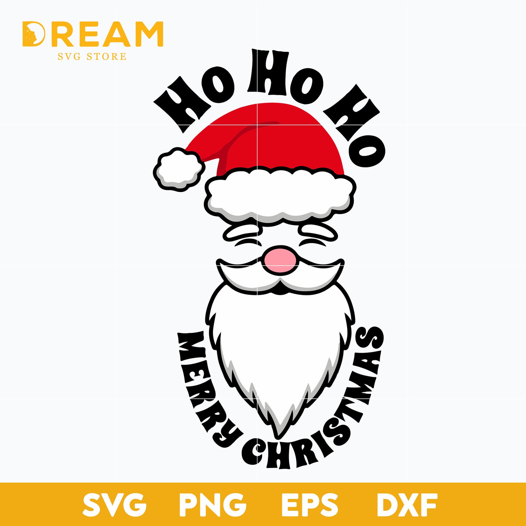 Ho ho ho merry christmas svg, Christmas svg, png, dxf, eps digital file CRM1211201L