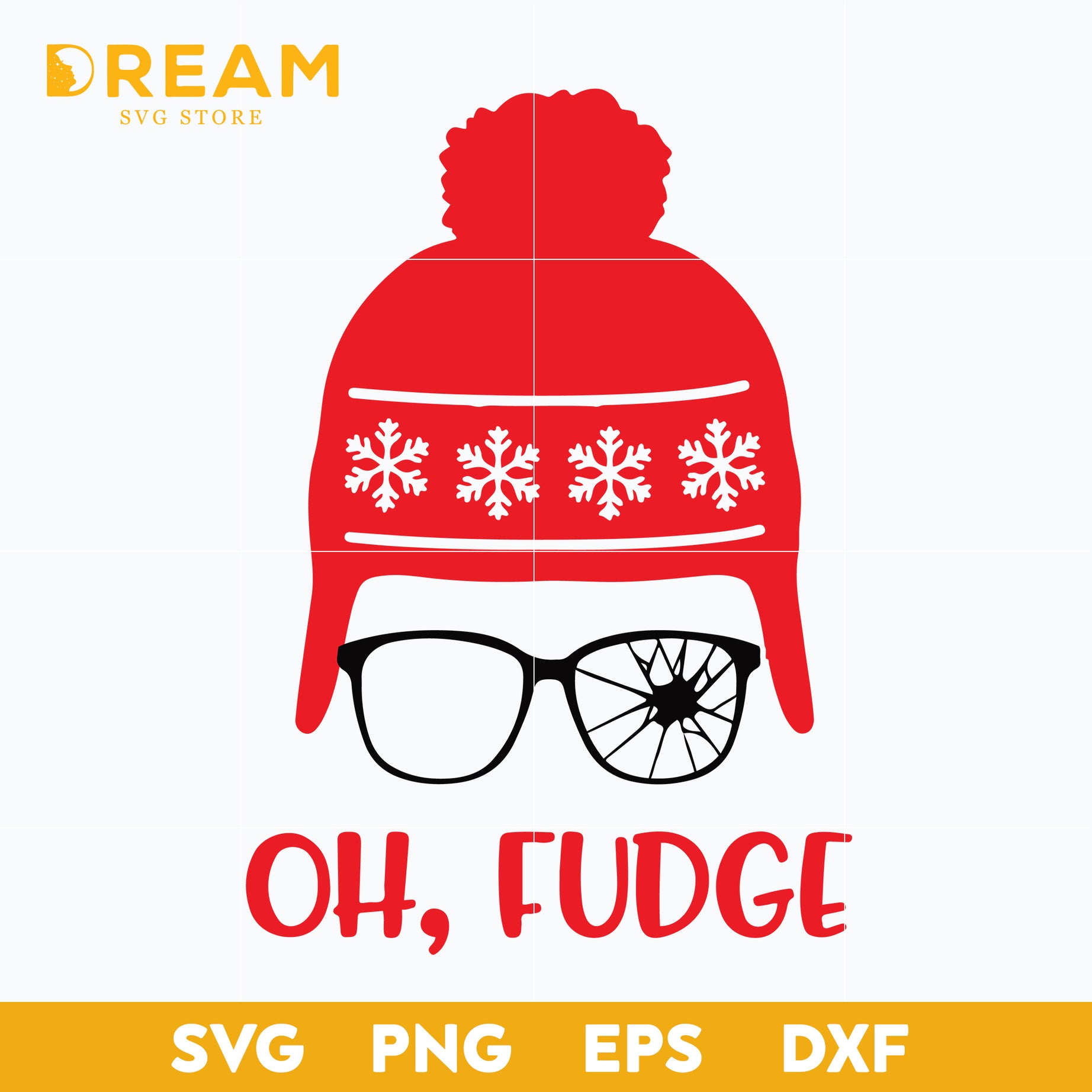 Oh, fudge svg christmas svg, Christmas svg, png, dxf, eps digital file CRM1211208L