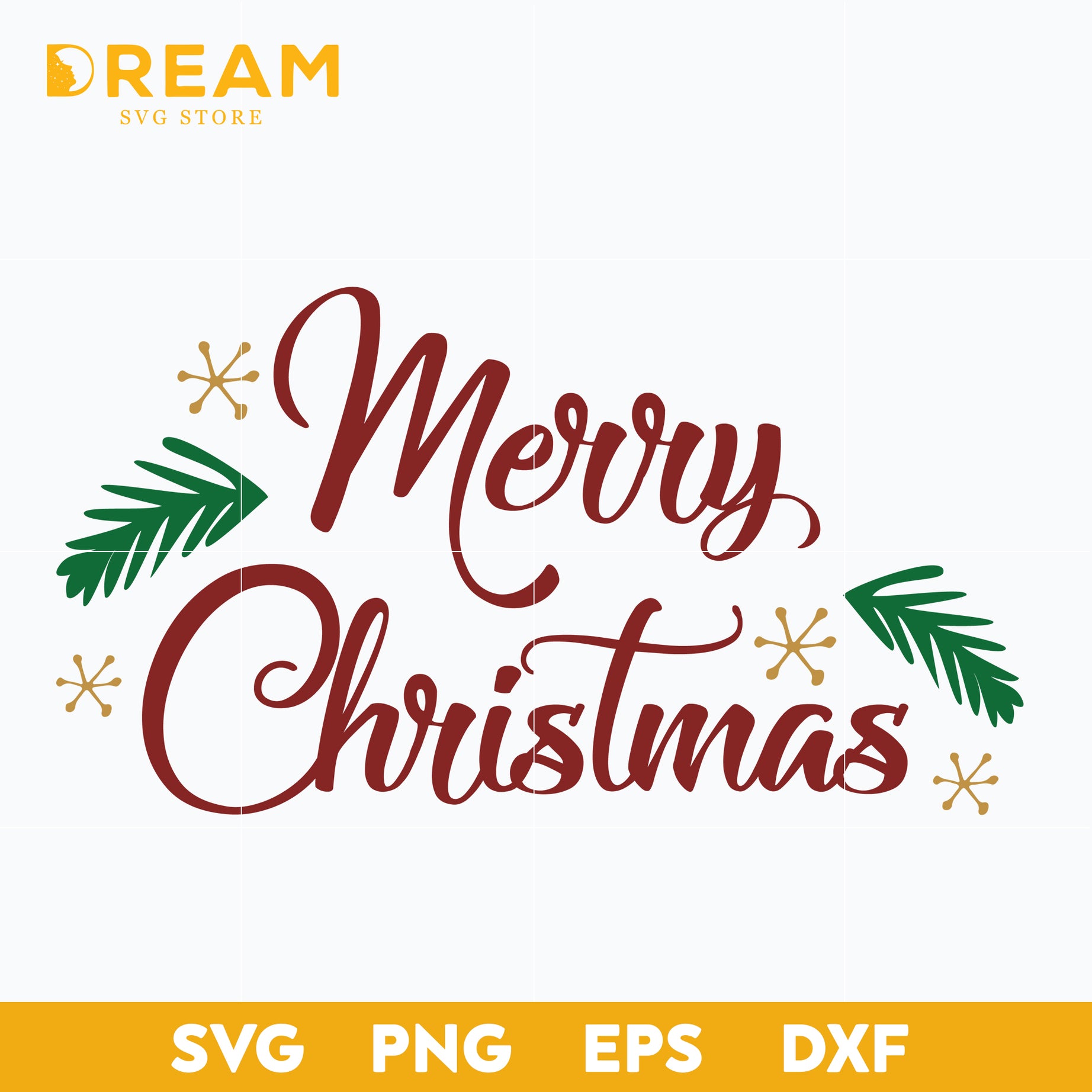 Merry christmas svg, Christmas svg, png, dxf, eps digital file CRM12122018L