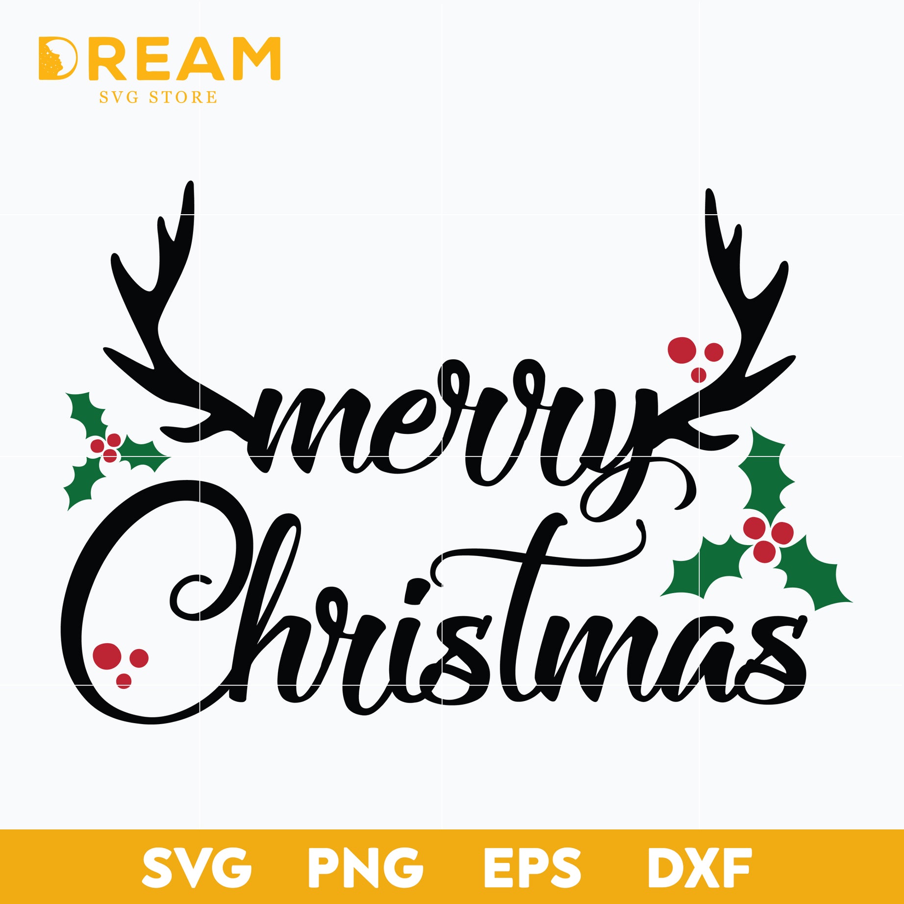  Merry christmas svg, Christmas svg, png, dxf, eps digital file CRM12122043L