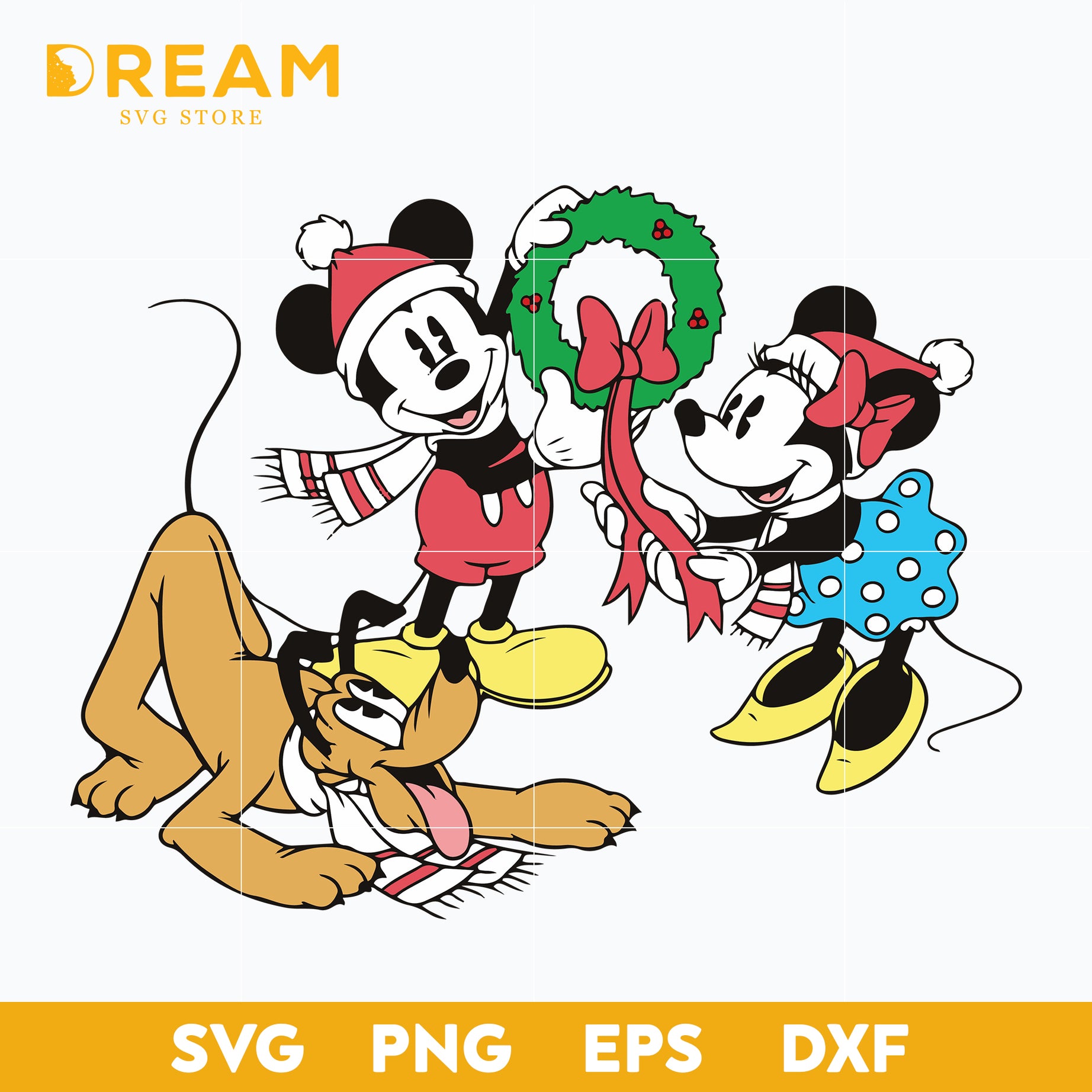 Merry christmas svg, disney christmas svg, disney svg,Christmas svg, png, dxf, eps digital file CRM12122092L