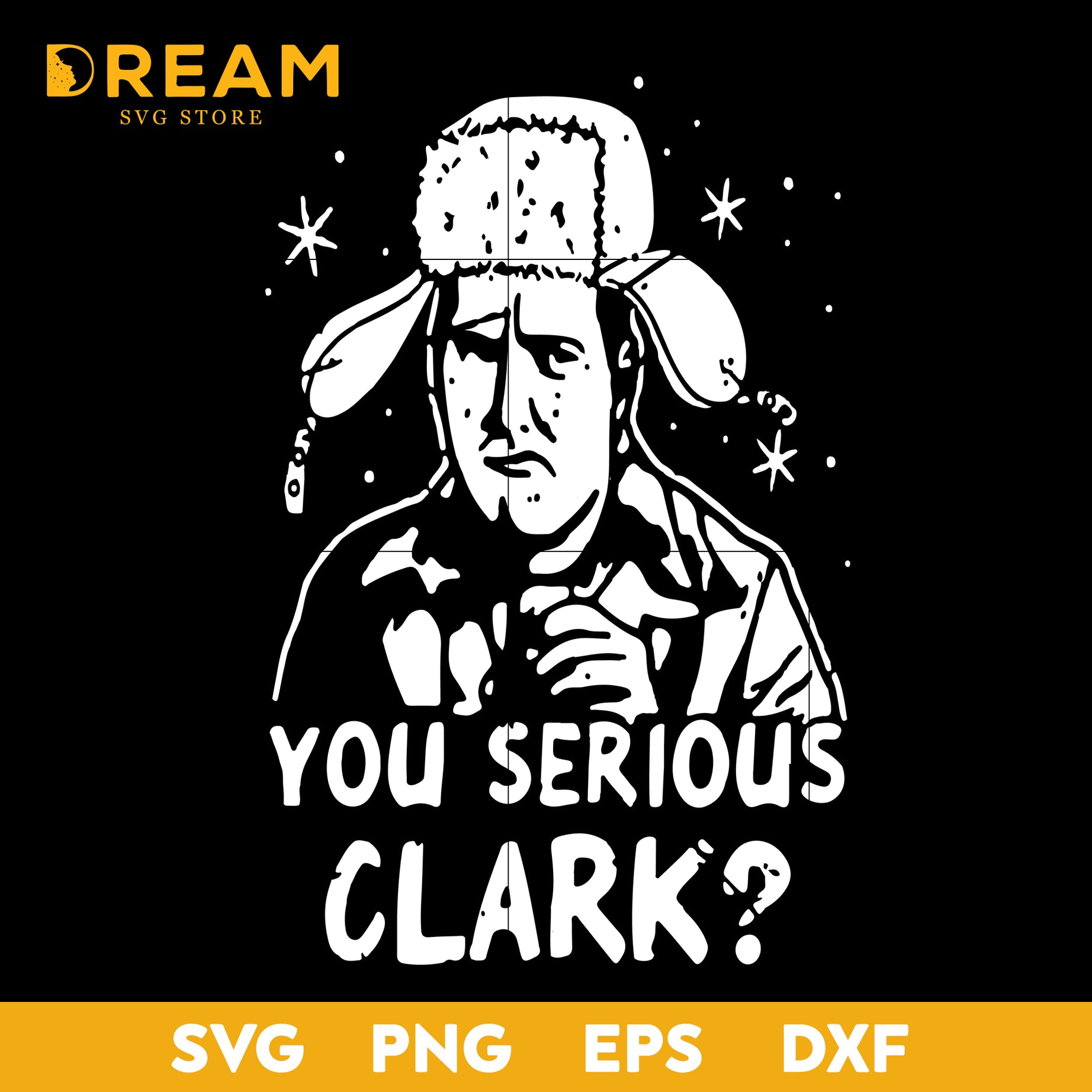 You serious clark svg, Christmas svg, png, dxf, eps digital file CRM1311206L