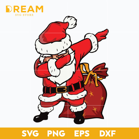 Santa dabbing christmas svg, christmas svg, png, dxf, eps digital file CRM19112012L