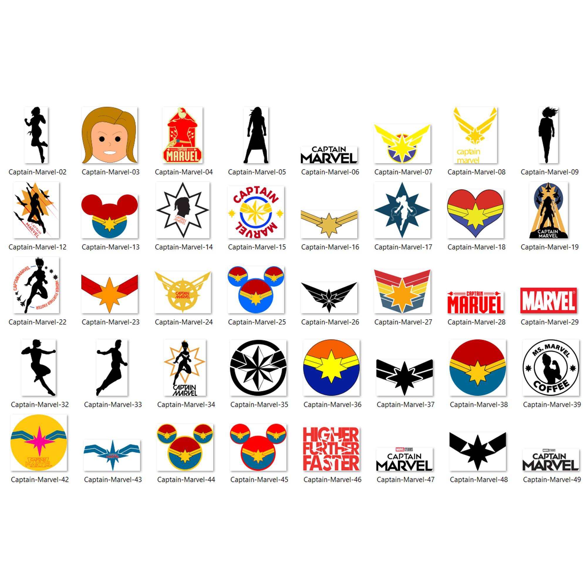 196+ Captain Marvel Svg Bundle, Marvel Svg, Captain Marvel Logo, Cartoon svg, png, dxf, eps digital file