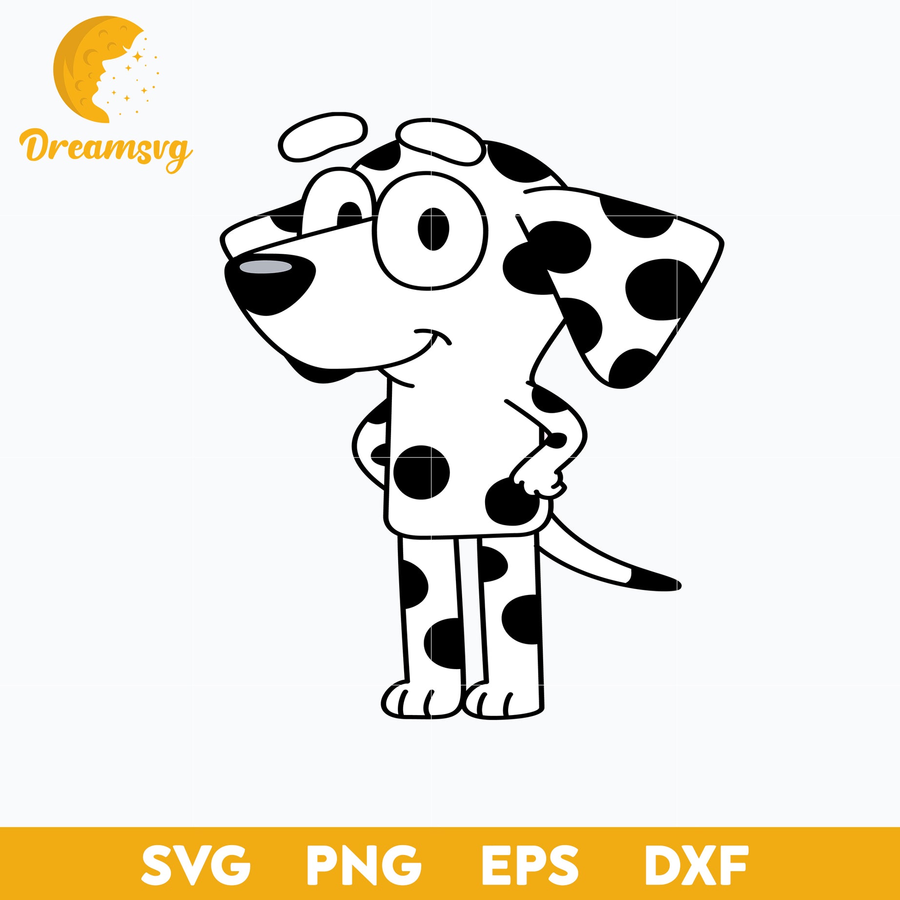 Chloe svg, Bluey Vector, Bluey Alphabeth, Bluey Cutfile, Bluey Clipart, Cartoon svg, png, dxf, eps file