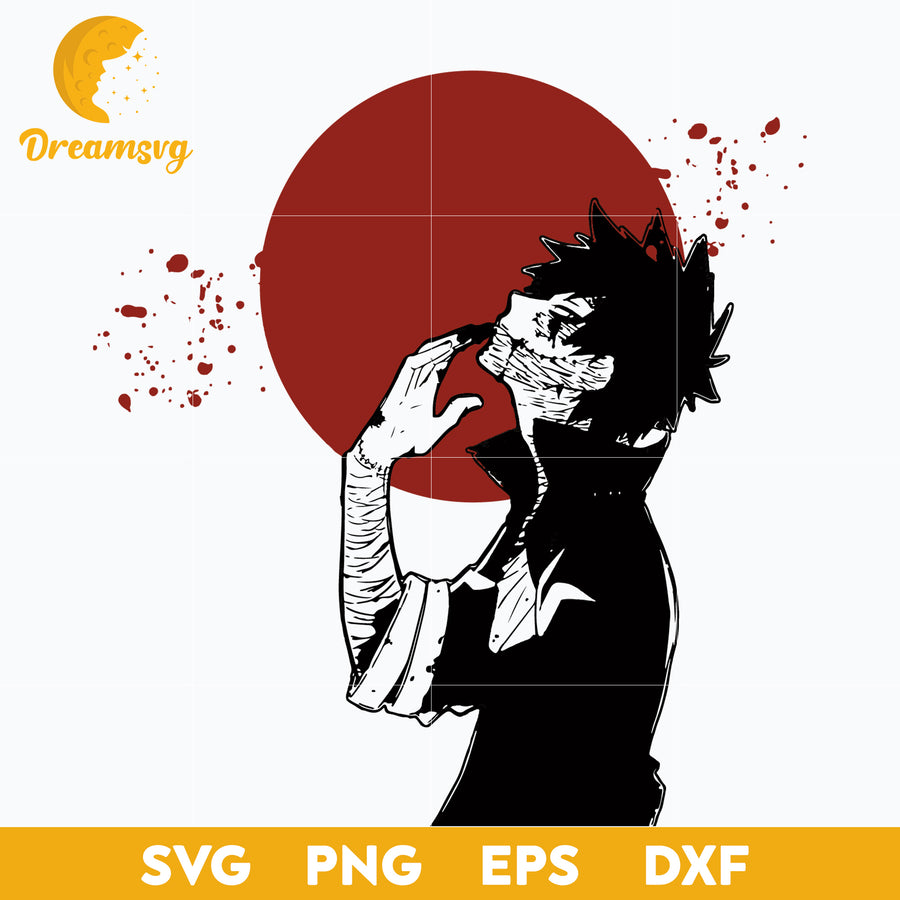 Dabi Svg, My Hero Academia Svg, Boku No Hero Academia Svg, file for cricut, Anime svg, png, eps, dxf digital download