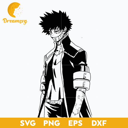 Dabi Svg, My Hero Academia Svg, Boku No Hero Academia Svg, file for cricut, Anime svg, png, eps, dxf digital download