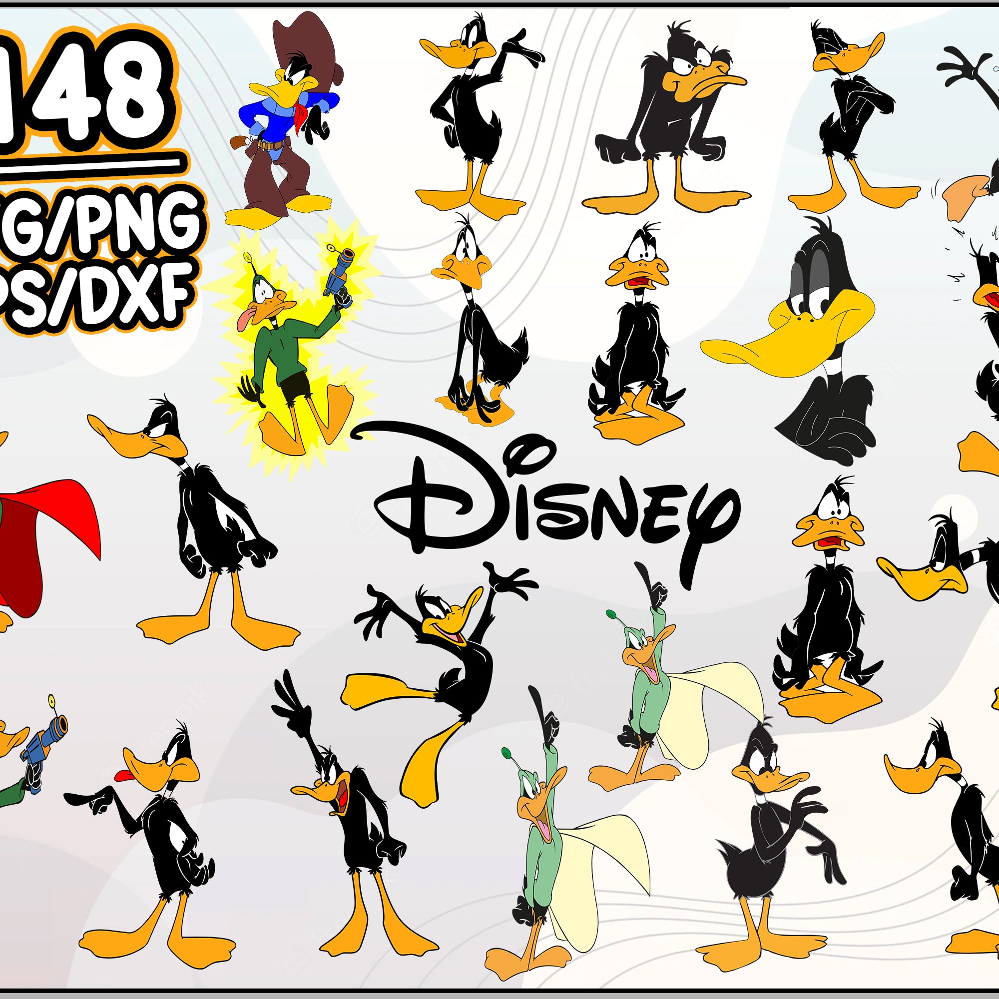 148+ Daisy Duck Svg Bundle, Disney Daisy Duck, Disney Daisy Duck Svg Cricut, Daffy Duck Svg, Cartoon svg, png, dxf, eps digital file
