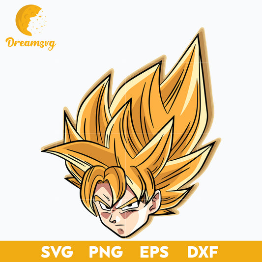 Dragon Ball Goku Svg, Son Goku Svg, Dragon Ball Svg, Anime Manga Svg, file for cricut, Anime svg, png, eps, dxf digital download