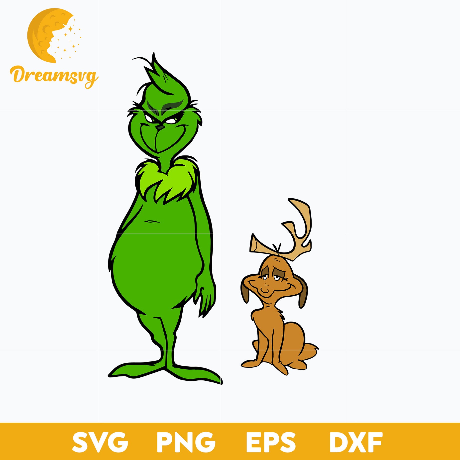 The Grinch SVG, Christmas SVG, PNG DXF EPS Digital File.