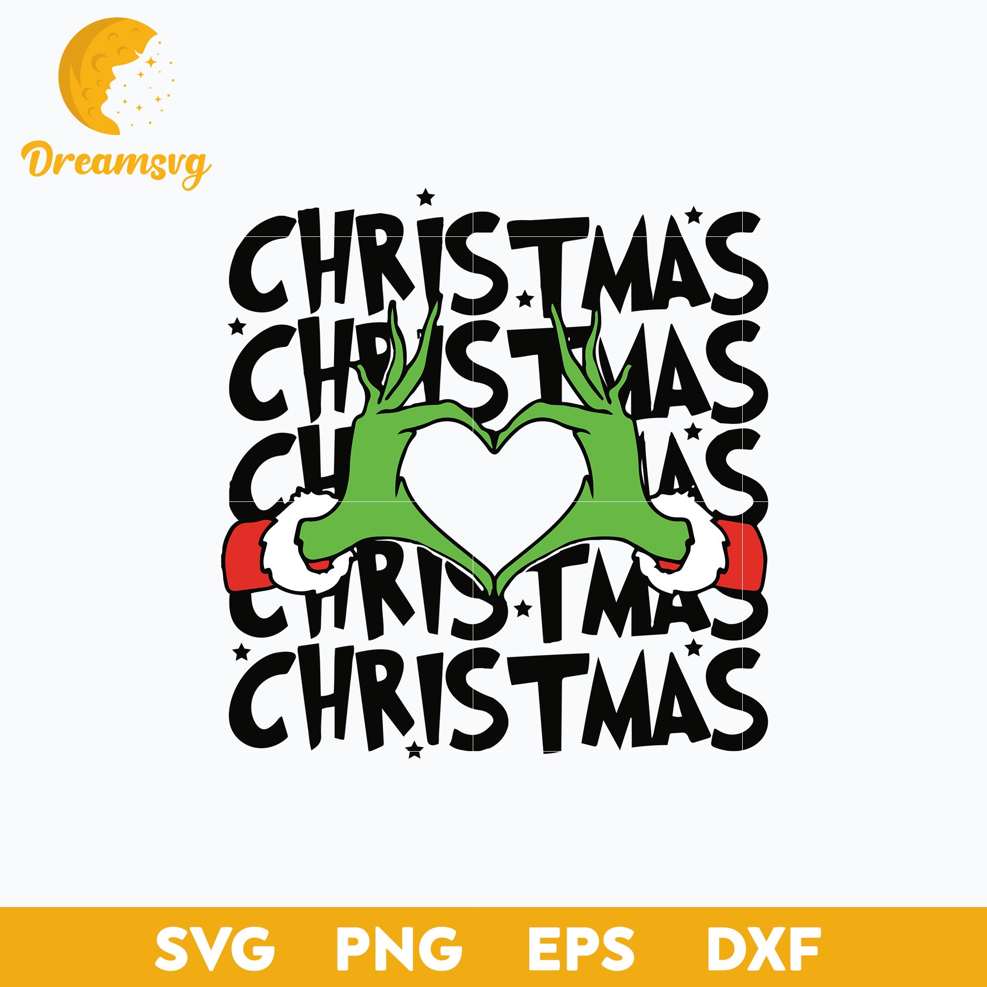 The Grinch Christmas SVG, Christmas SVG Digital File.