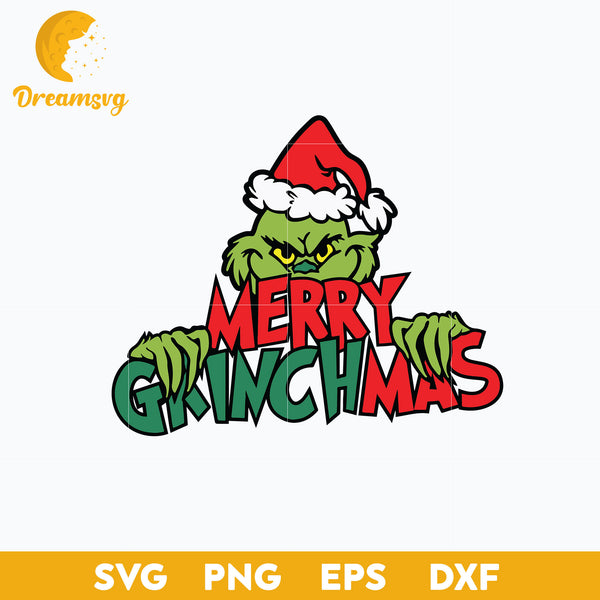 Ho Ho Ho Grinch SVG, PNG, PDF, Christmas SVG, Grinch SVG, Merry