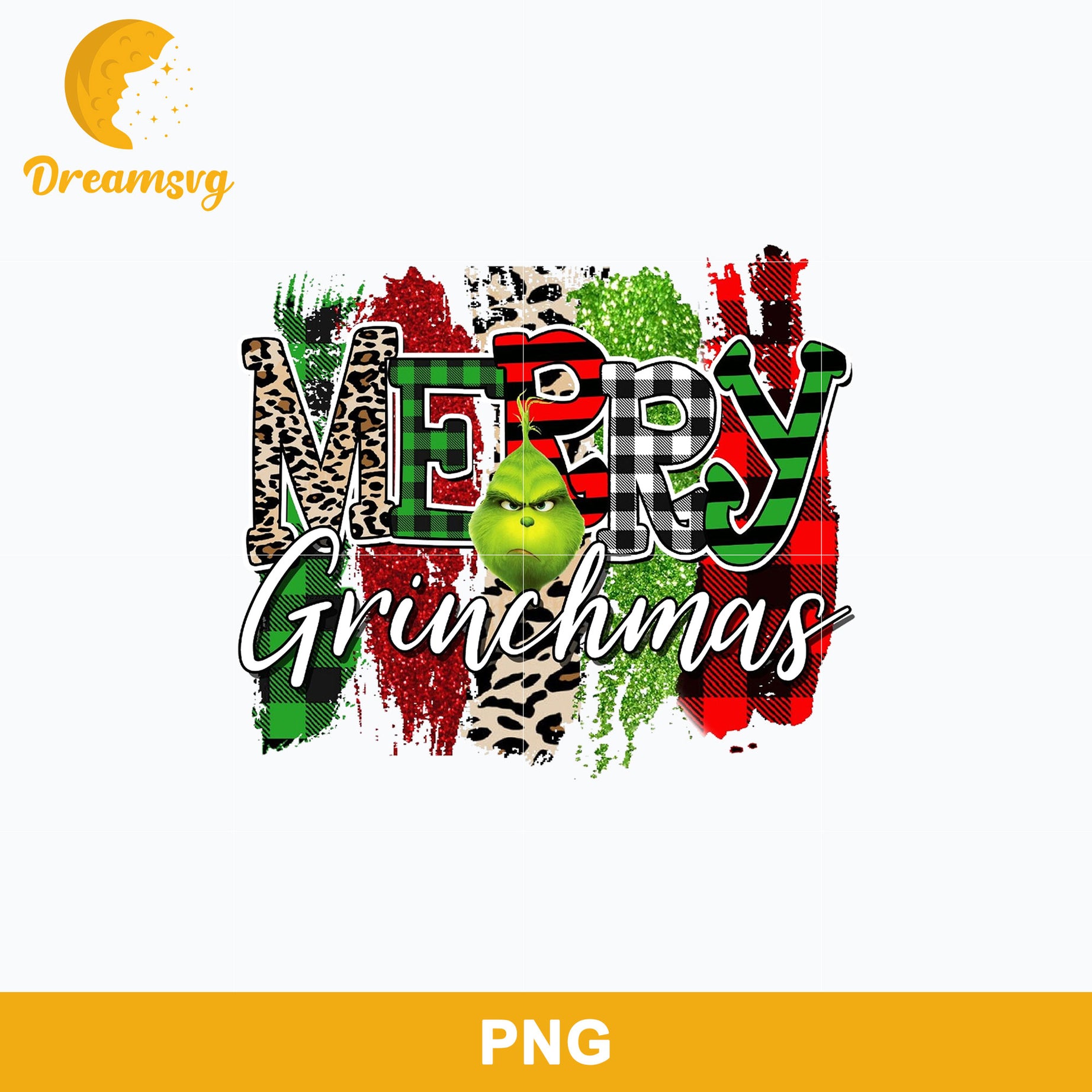 Merry Grinchmas PNG, Grinch Christmas PNG Digital.