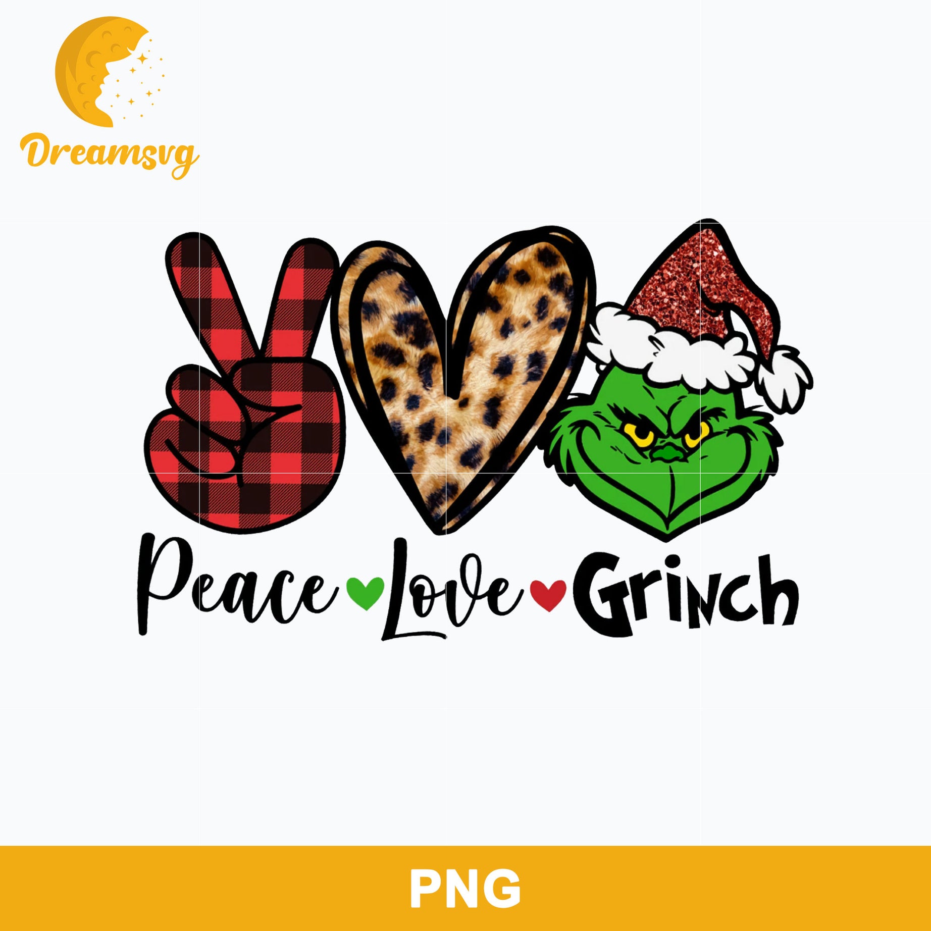 Face Love Grinch Christmas PNG, Grinch Christmas PNG, Christmas PNG.