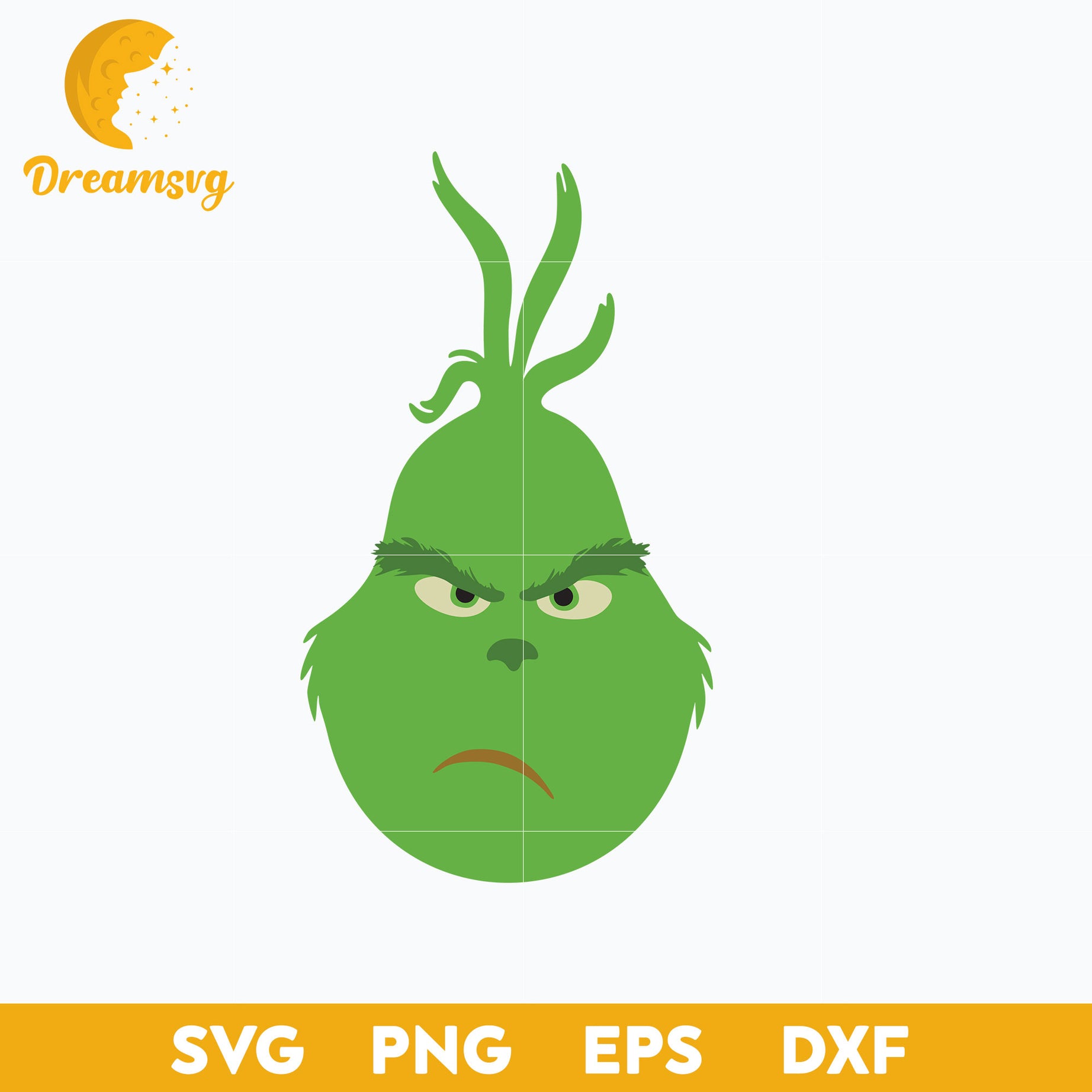 Grinch SVG, Christmas SVG, PNG DXF EPS Digital File.