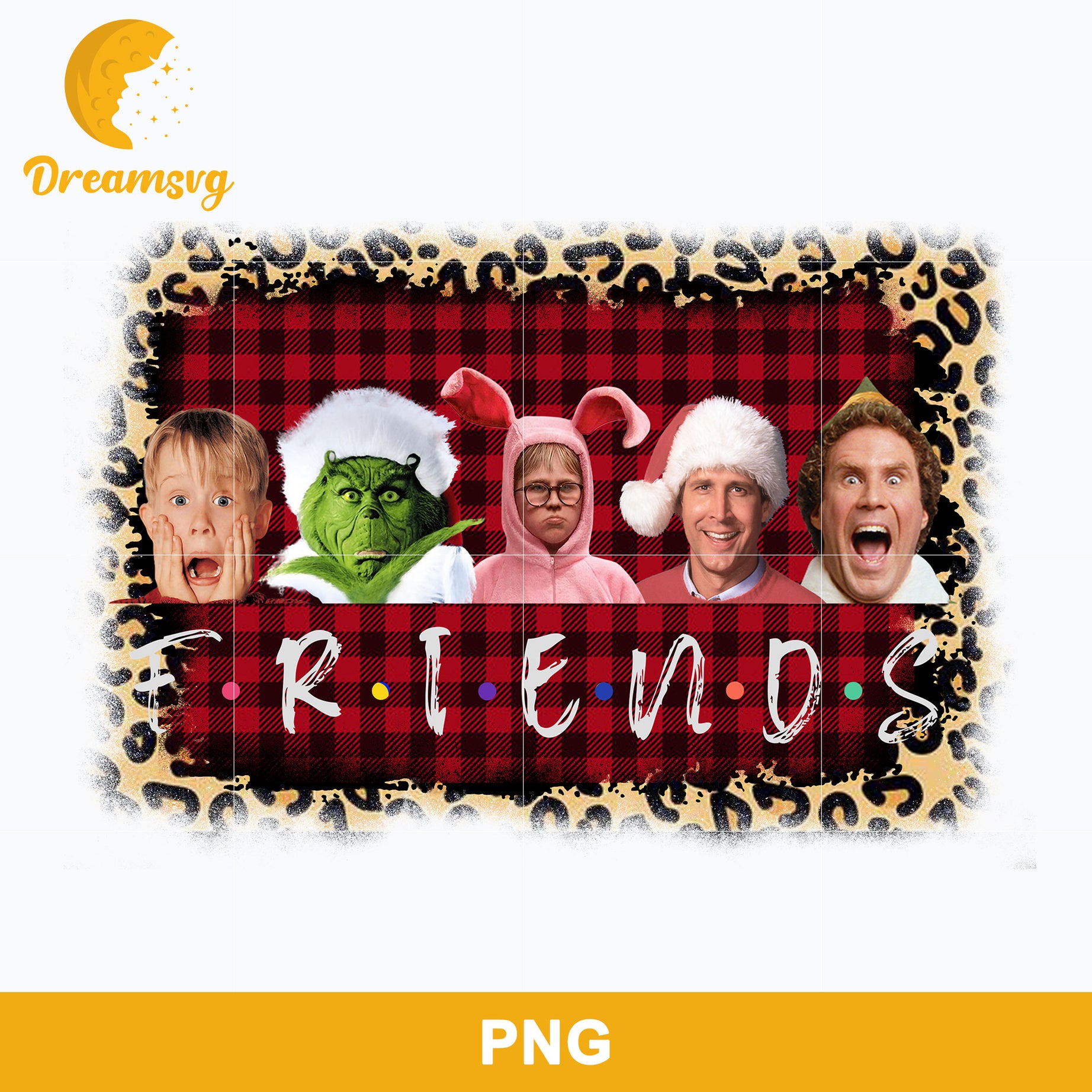 Christmas Friends Characters PNG, Christmas Friends PNG, Christmas PNG