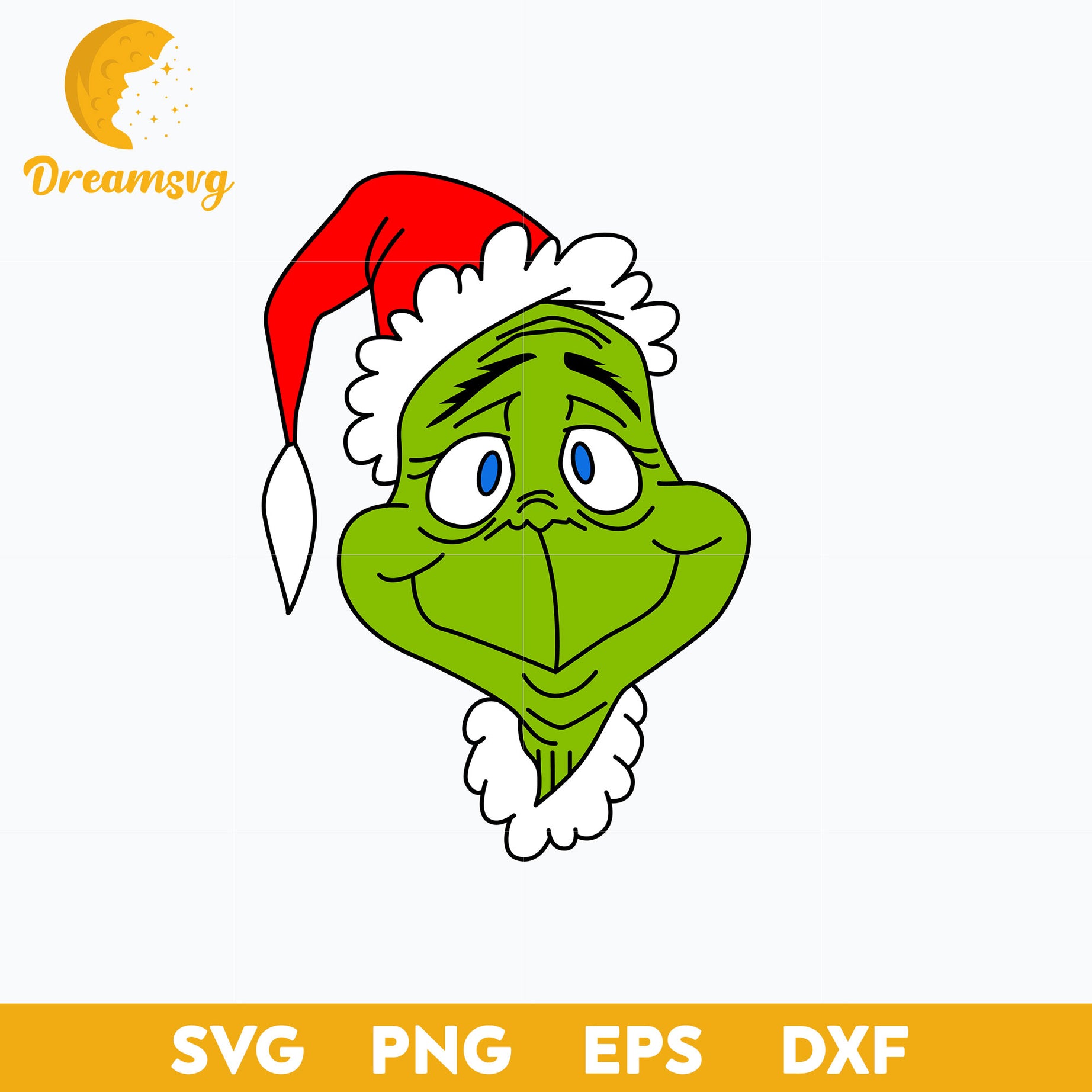 The Grinch Funny SVG, Christmas SVG, PNG DXF EPS Digital File.