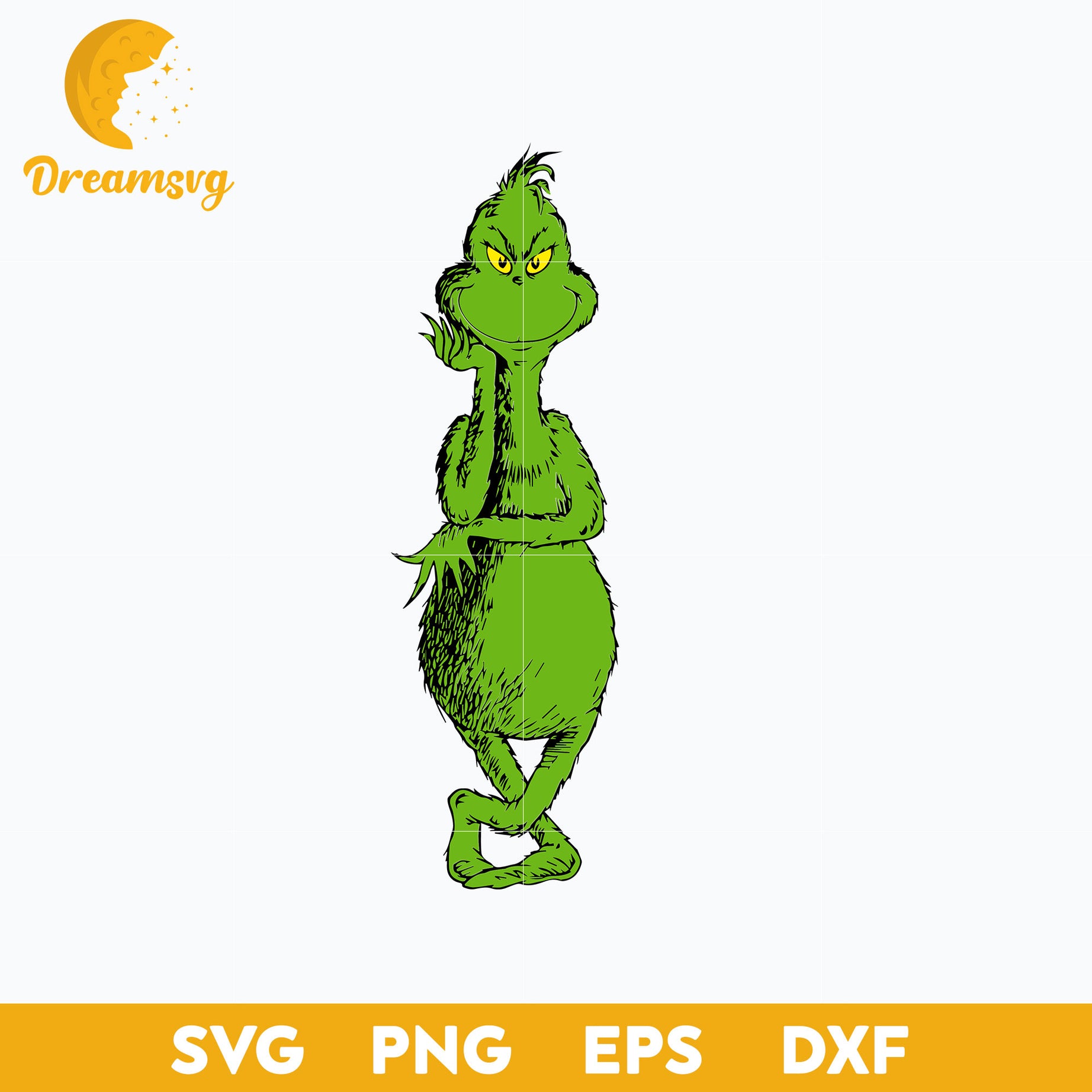 The Grinch SVG, Christmas SVG, PNG DXF EPS Digital File.