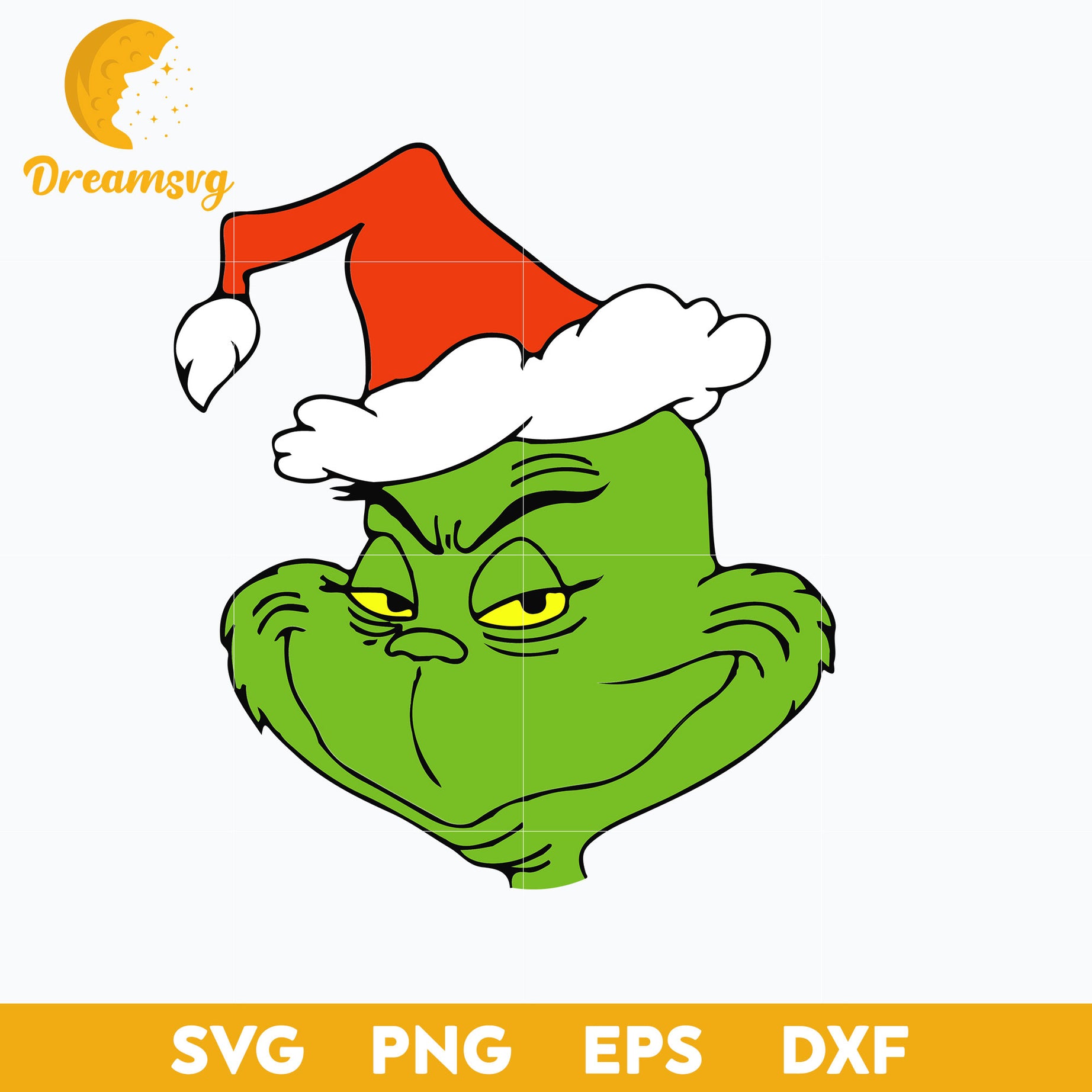 The Grinch Christmas  SVG, Christmas SVG, PNG DXF EPS Digital File.