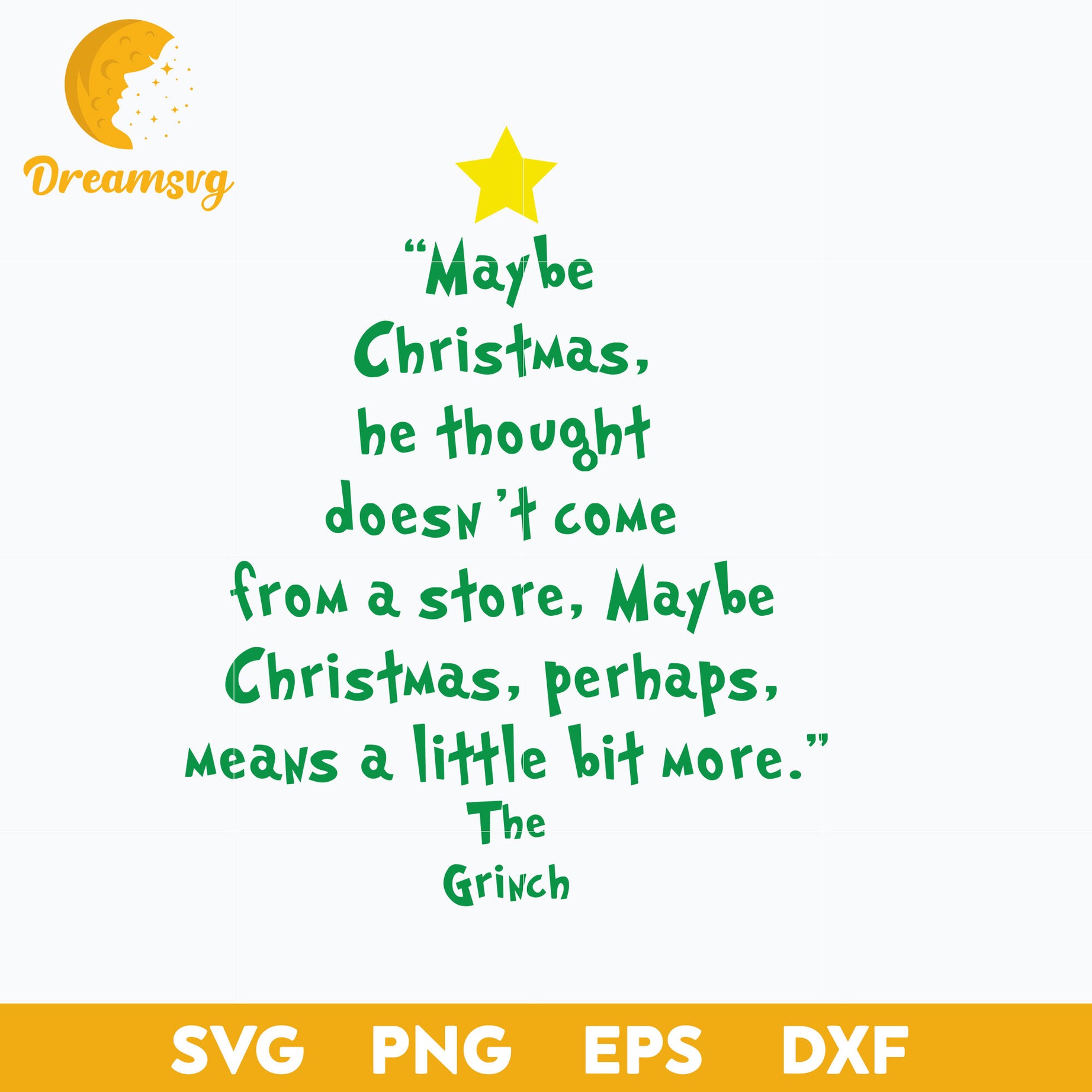 Maybe Christmas Doesn’t Come From A Store SVG