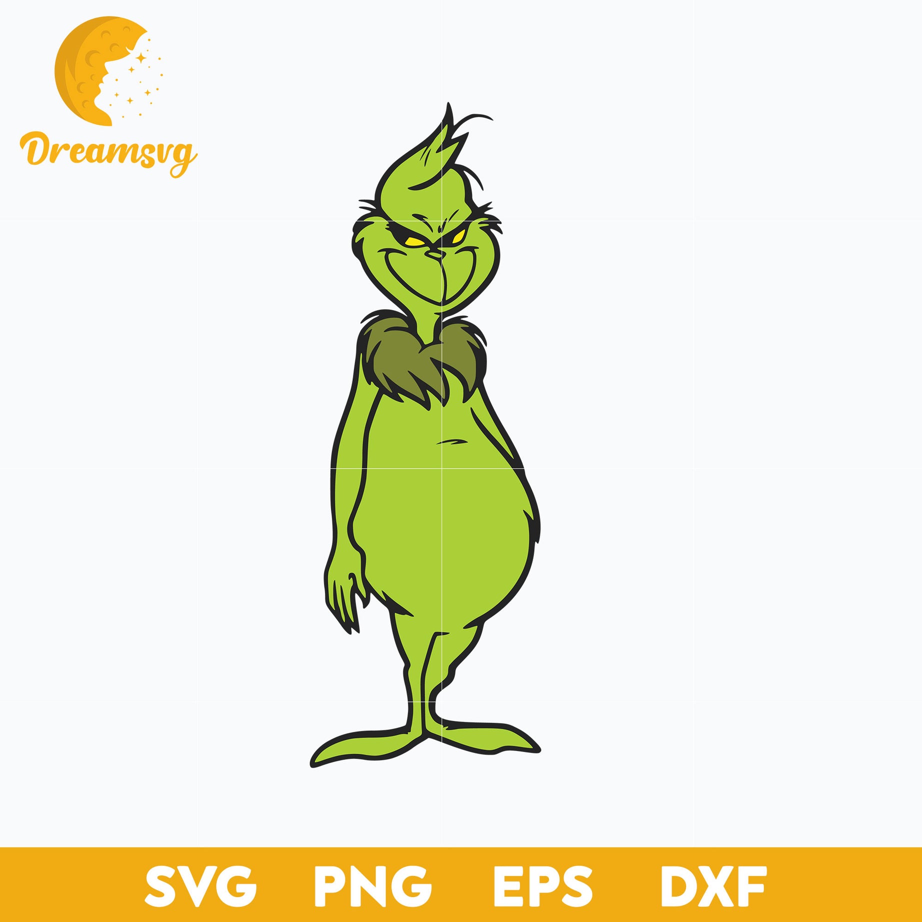 The Grinch SVG, Christmas SVG, PNG DXF EPS Digital File.