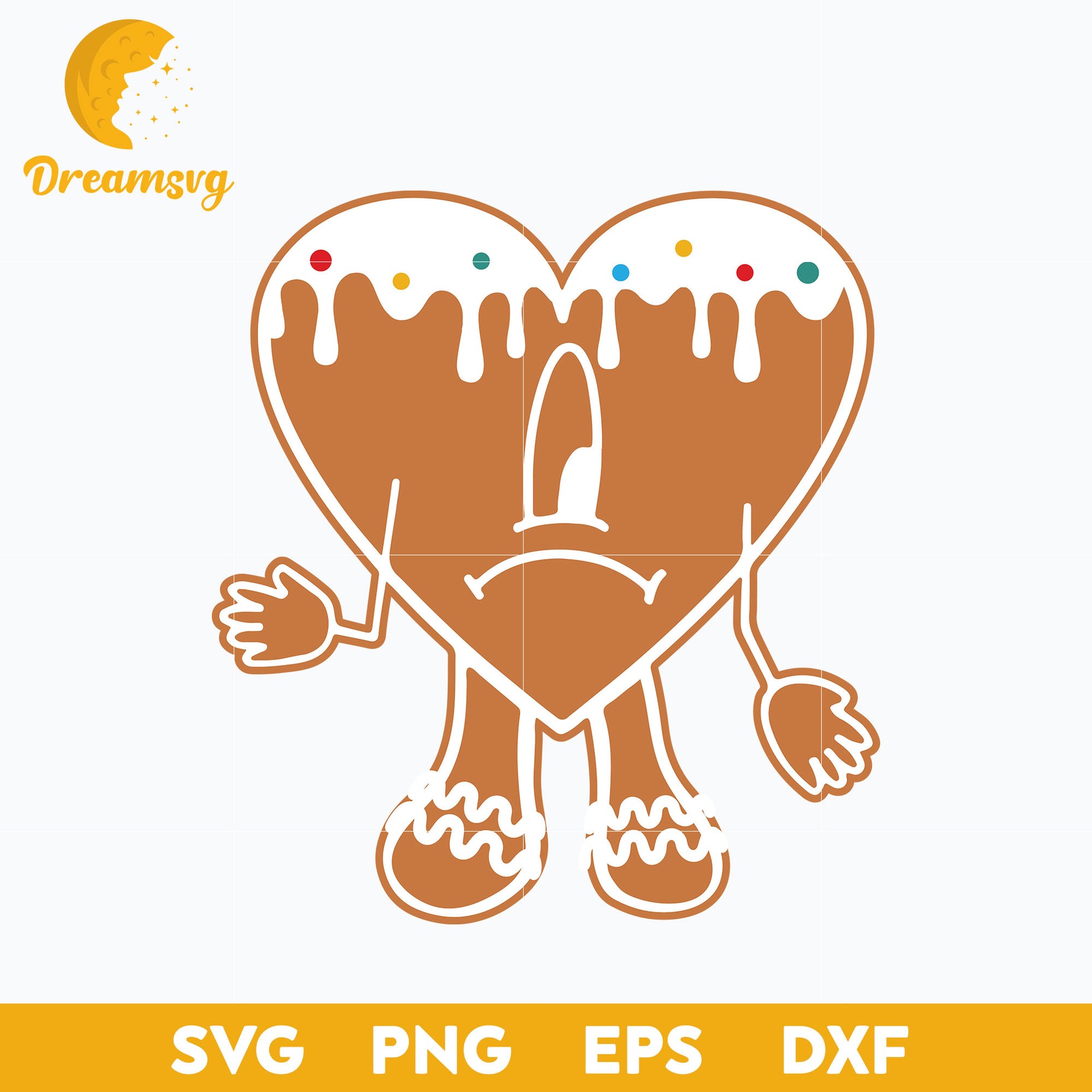 Bad Bunny Gingerbread Cookies SVG