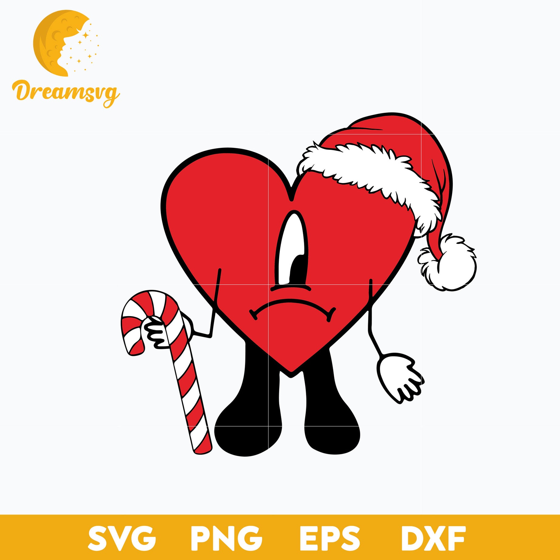 Sin Ti Benito Christmas SVG, Bad Bunny SVG, Christmas SVG, PNG DXF EPS Digital File.