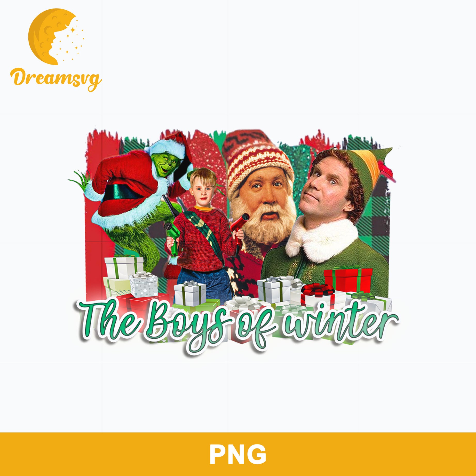 The Boys Of Winter PNG, Christmas Friends PNG, Christmas PNG