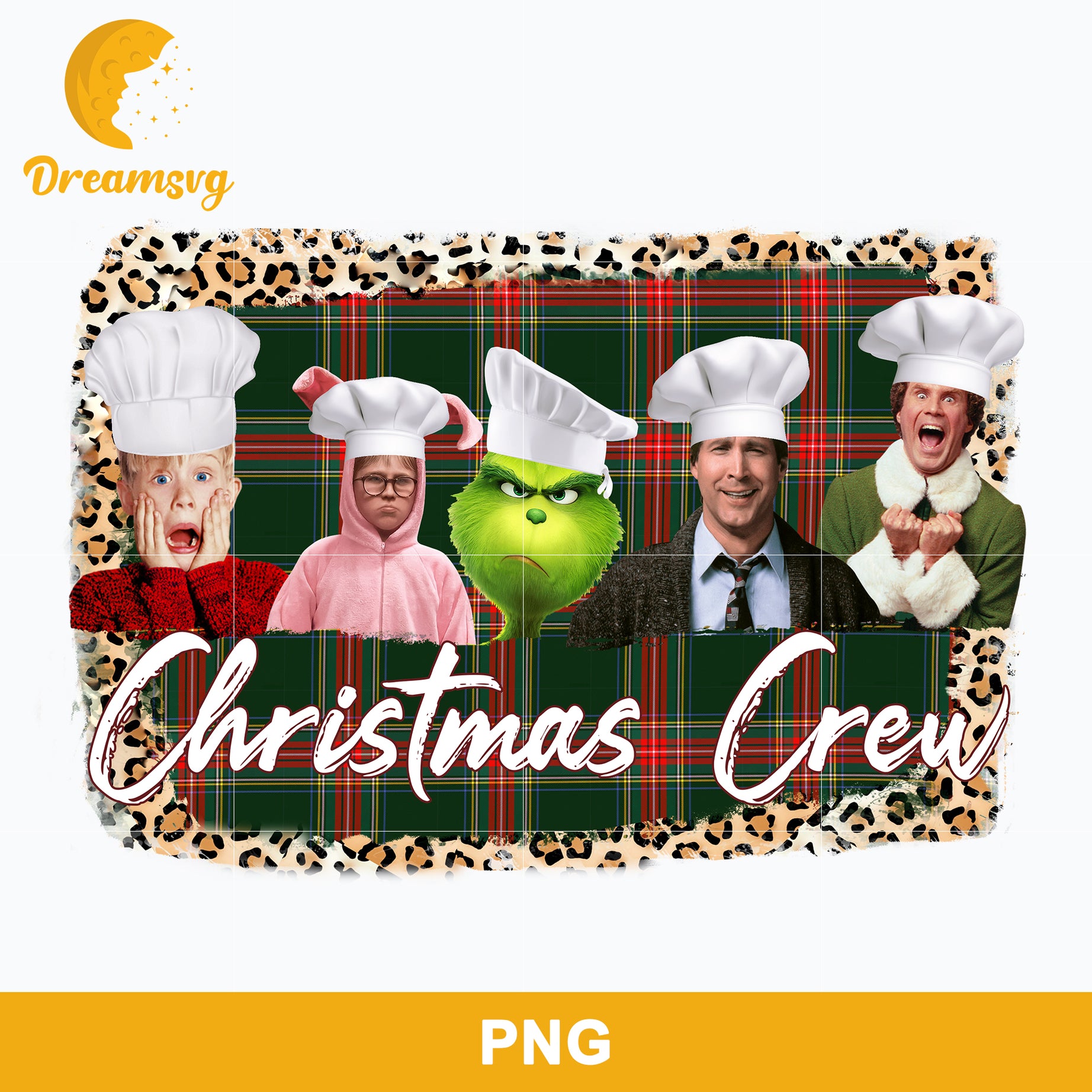 Christmas Crew PNG, Characters Christmas PNG, Christmas PNG File.
