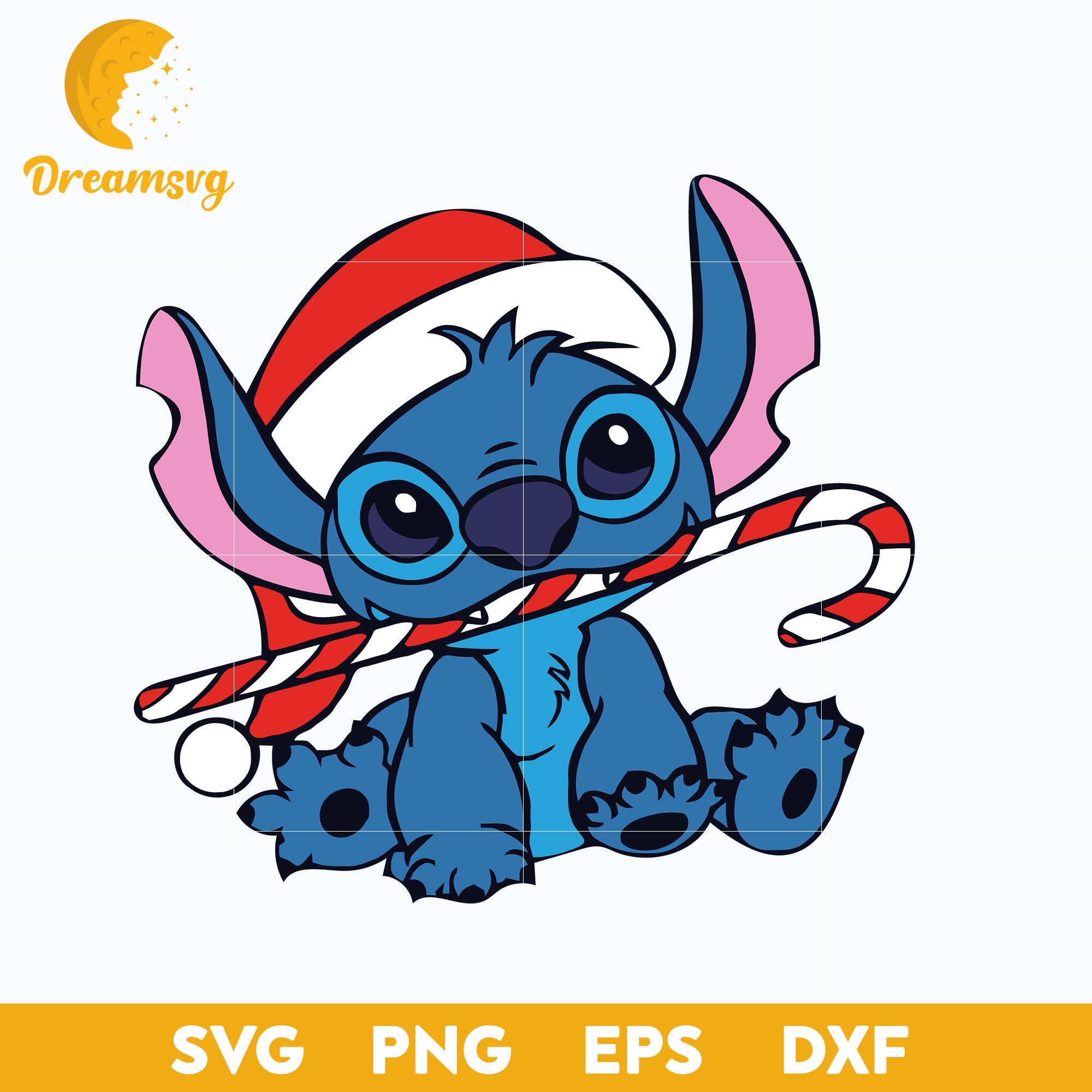 Christmas Stitch SVG, Christmas SVG, PNG, DXF, EPS Digital File.