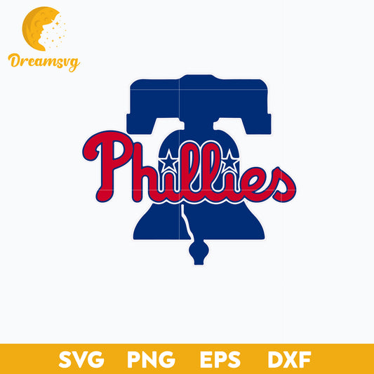 Phillies Logo SVG, MLB SVG, PNG, DXF, EPS Digital File.